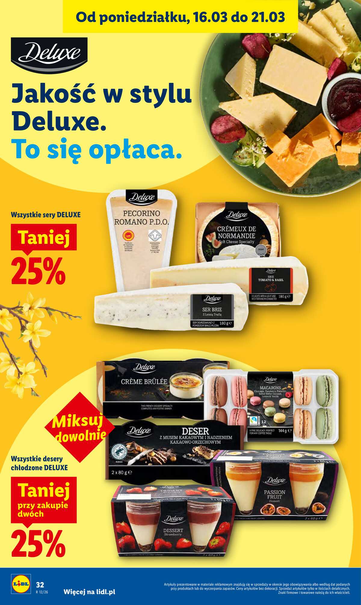 Leták Lidl Polsko 19.3.-21.3.2026 strana 32