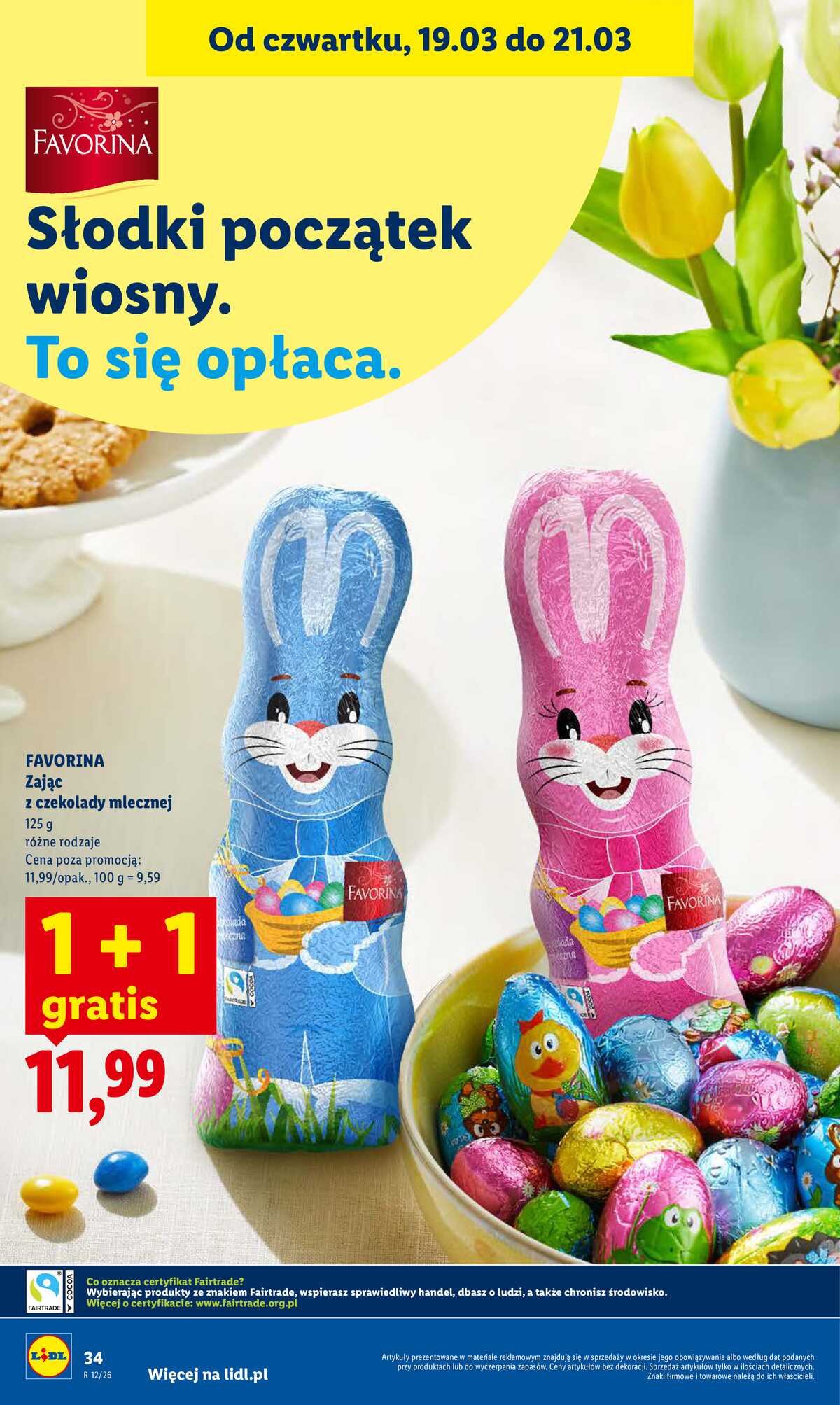 Leták Lidl Polsko 19.3.-21.3.2026 strana 34