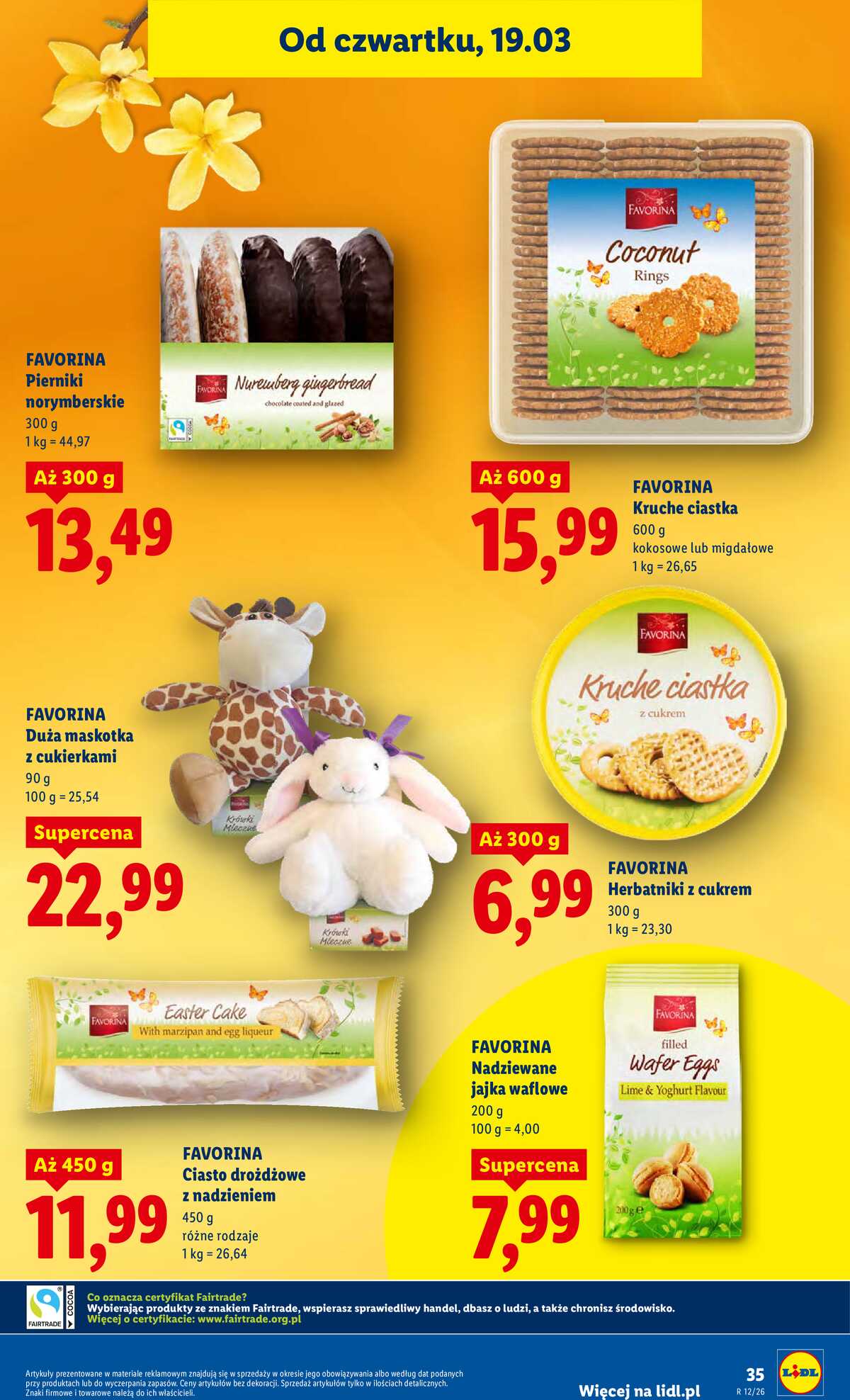 Leták Lidl Polsko 19.3.-21.3.2026 strana 35