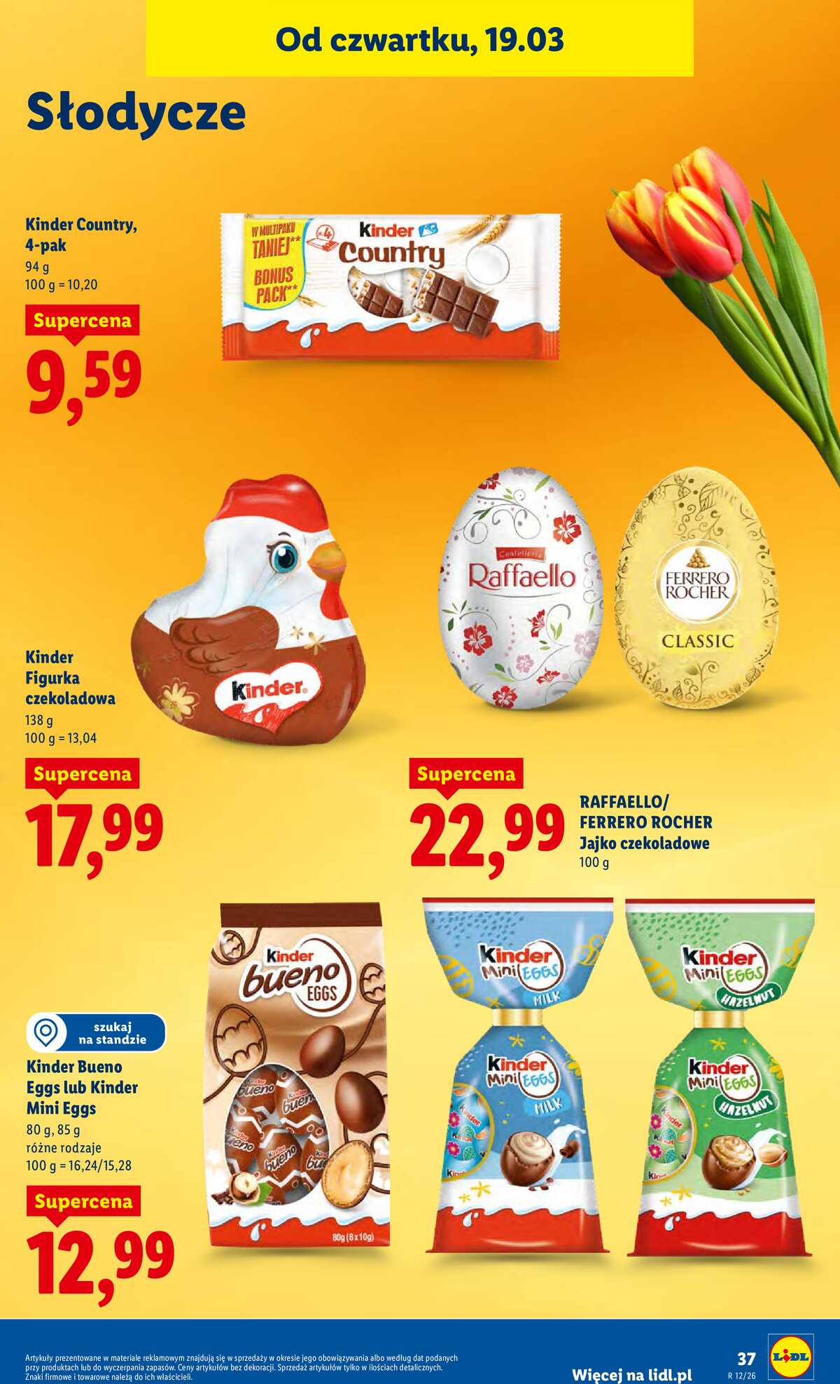 Leták Lidl Polsko 19.3.-21.3.2026 strana 37