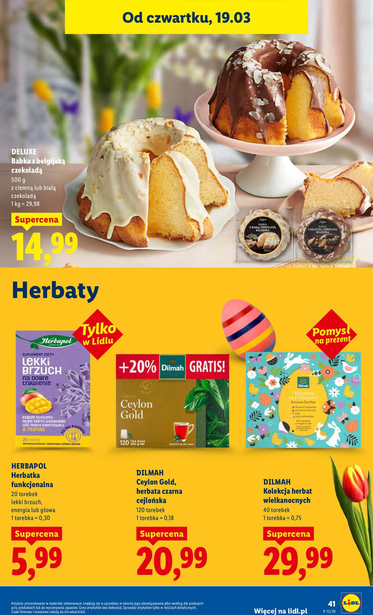 Leták Lidl Polsko 19.3.-21.3.2026 strana 41