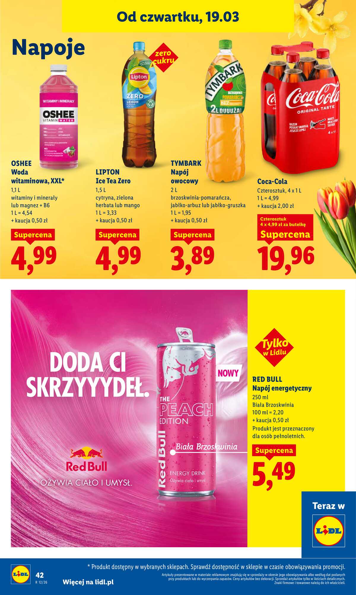 Leták Lidl Polsko 19.3.-21.3.2026 strana 42