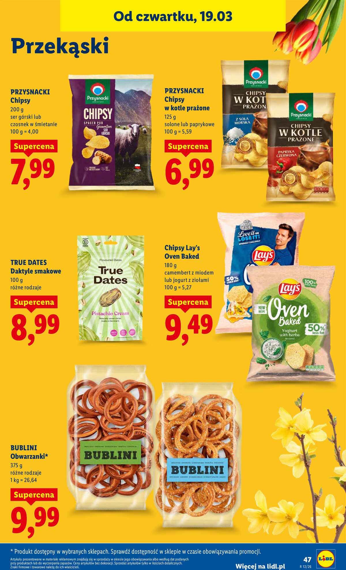 Leták Lidl Polsko 19.3.-21.3.2026 strana 47