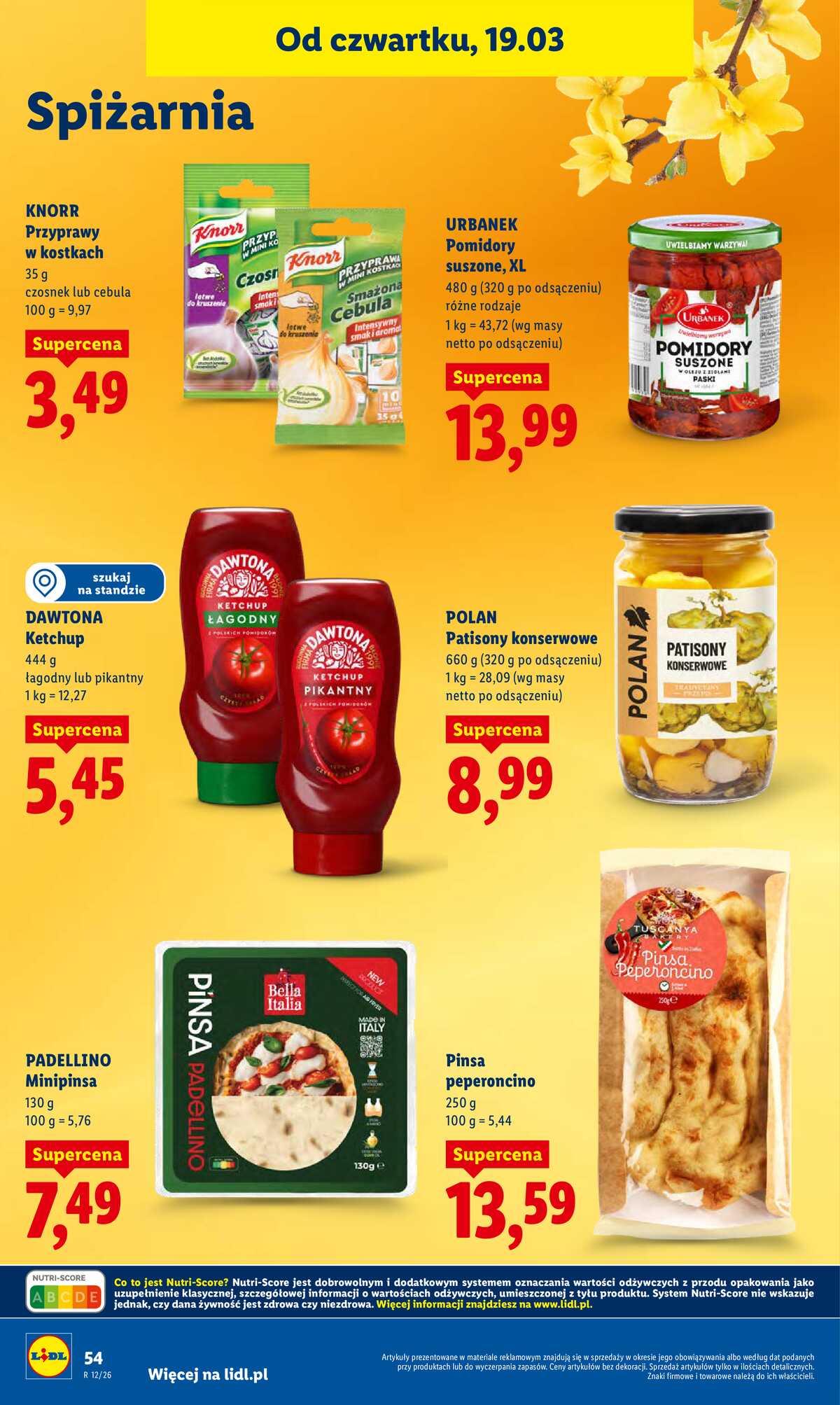 Leták Lidl Polsko 19.3.-21.3.2026 strana 54