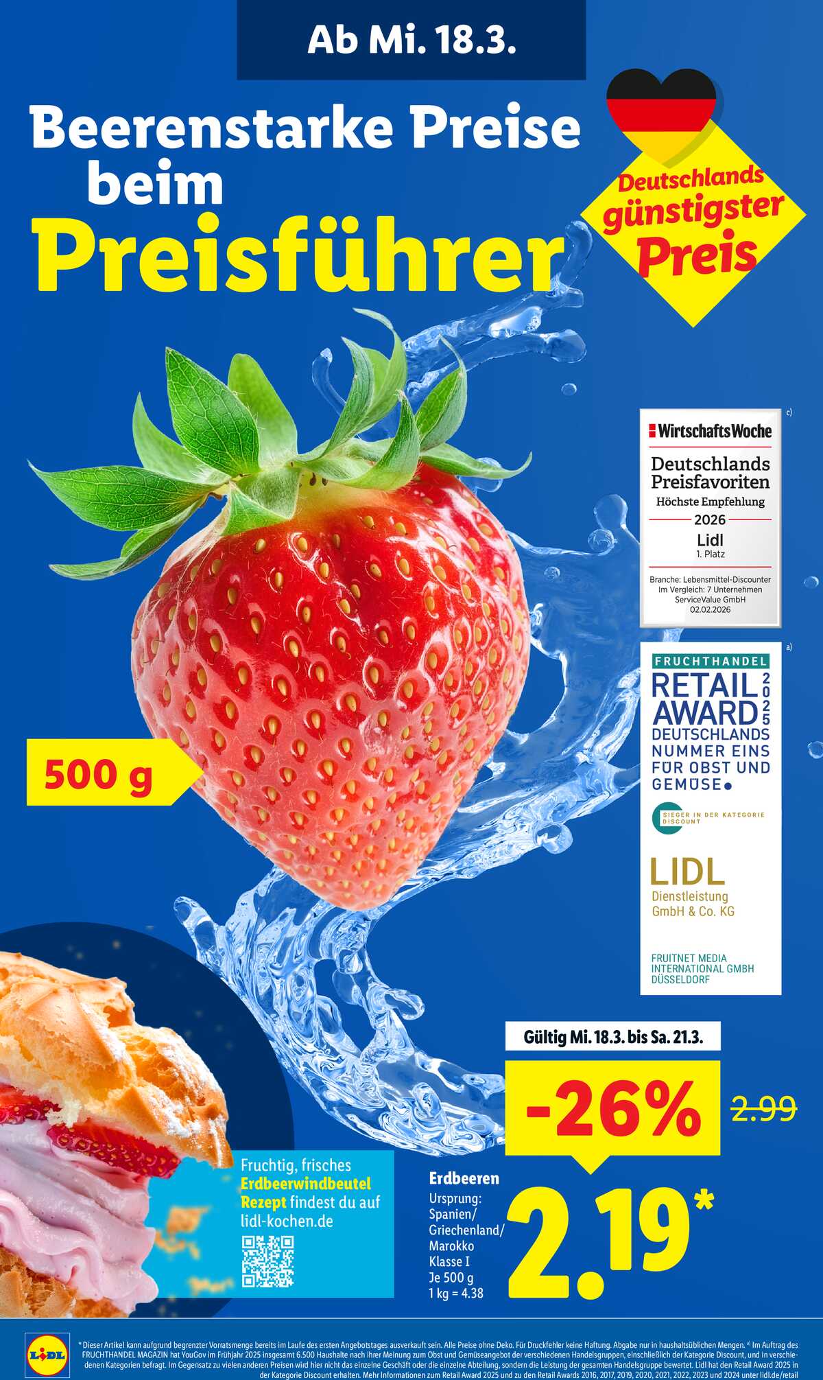 Leták Lidl Německo 16.3.-21.3.2026 strana 2