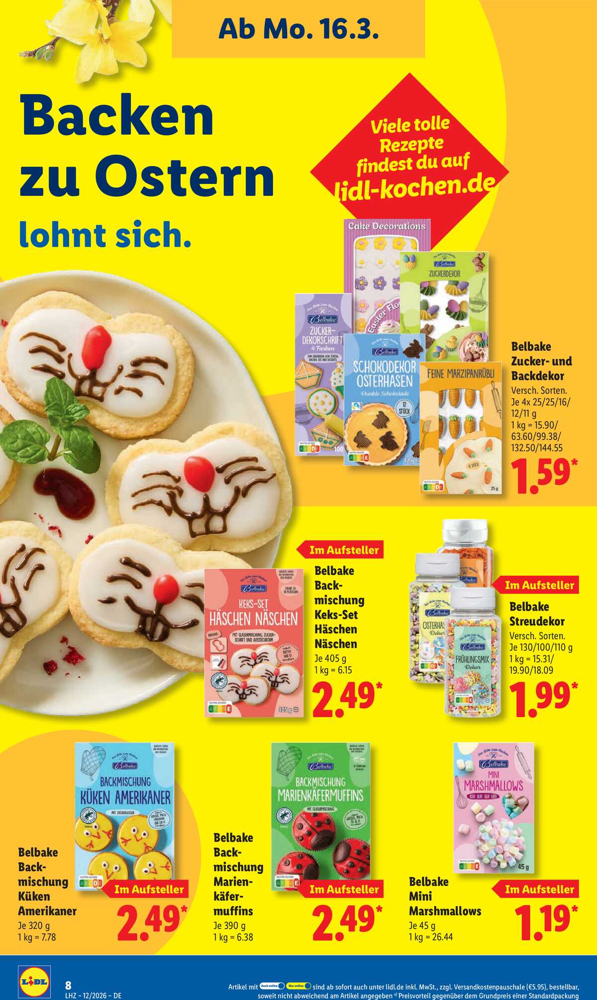 Leták Lidl Německo 16.3.-21.3.2026 strana 18