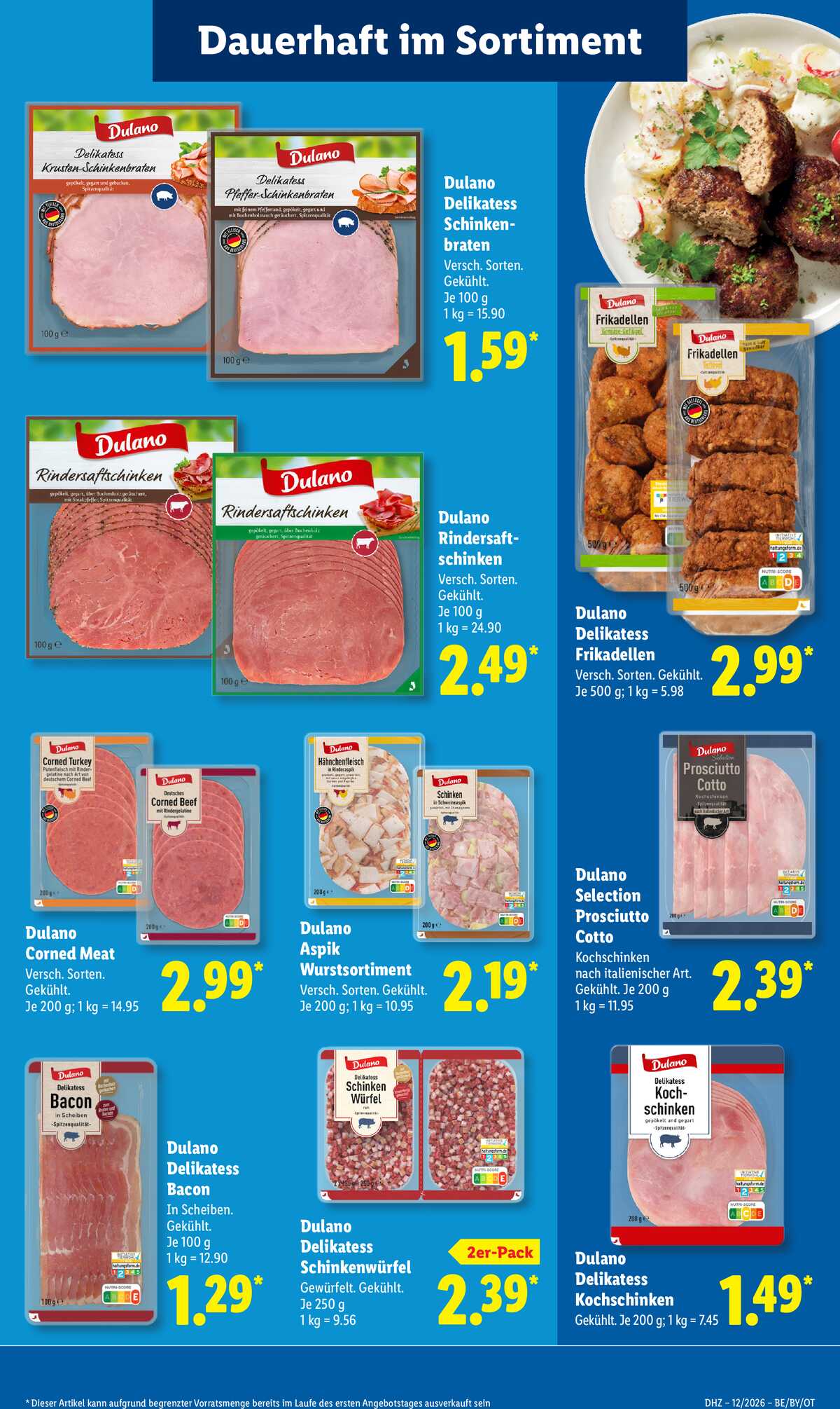 Leták Lidl Německo 16.3.-21.3.2026 strana 25