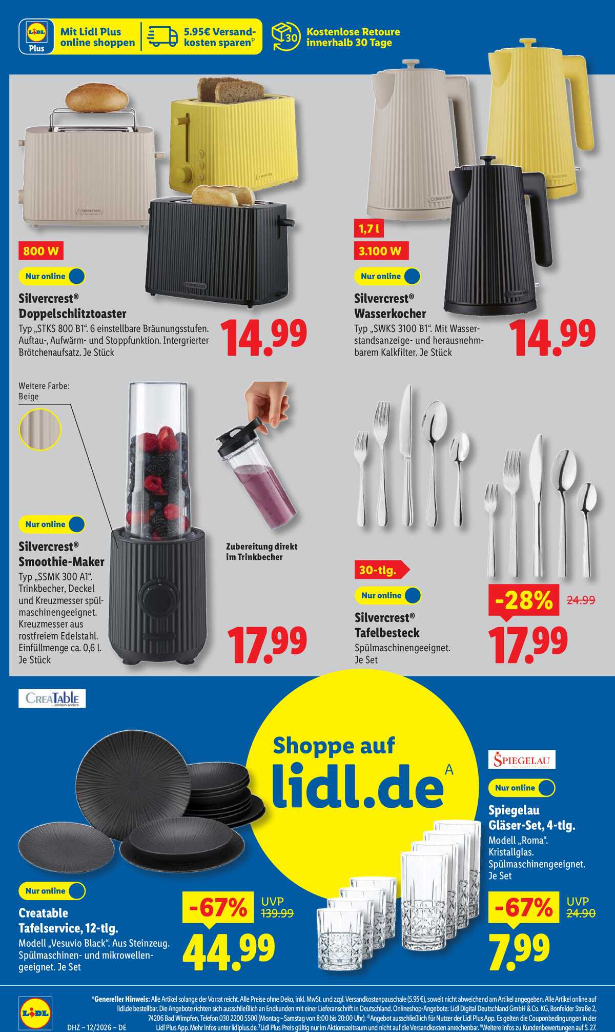 Leták Lidl Německo 16.3.-21.3.2026 strana 38