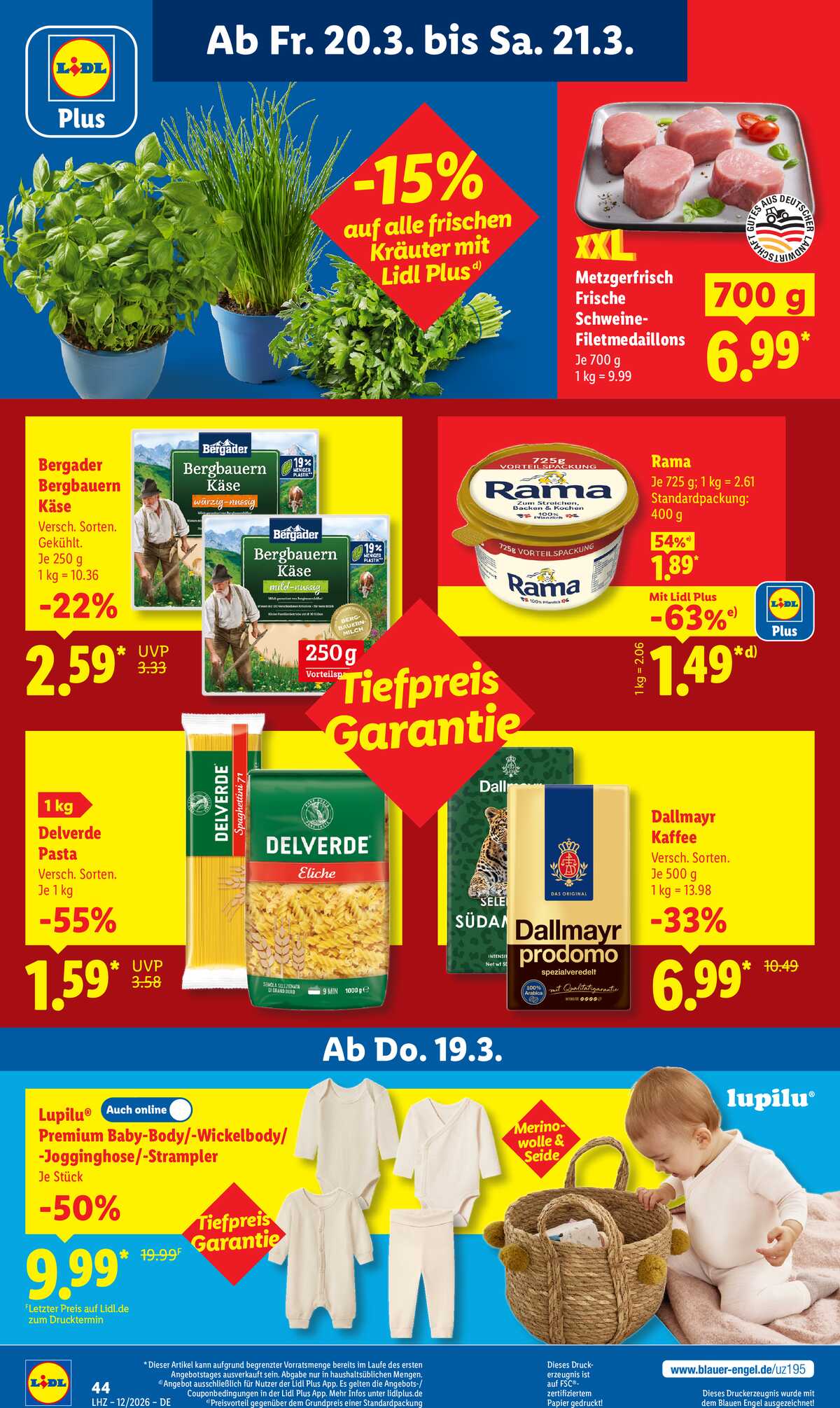 Leták Lidl Německo 16.3.-21.3.2026 strana 68