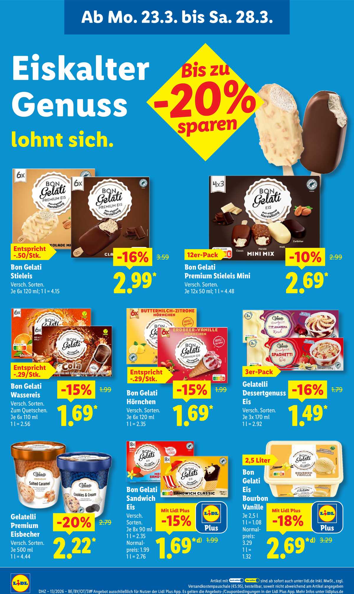 Leták Lidl Německo 23.3.-28.3.2026 strana 22