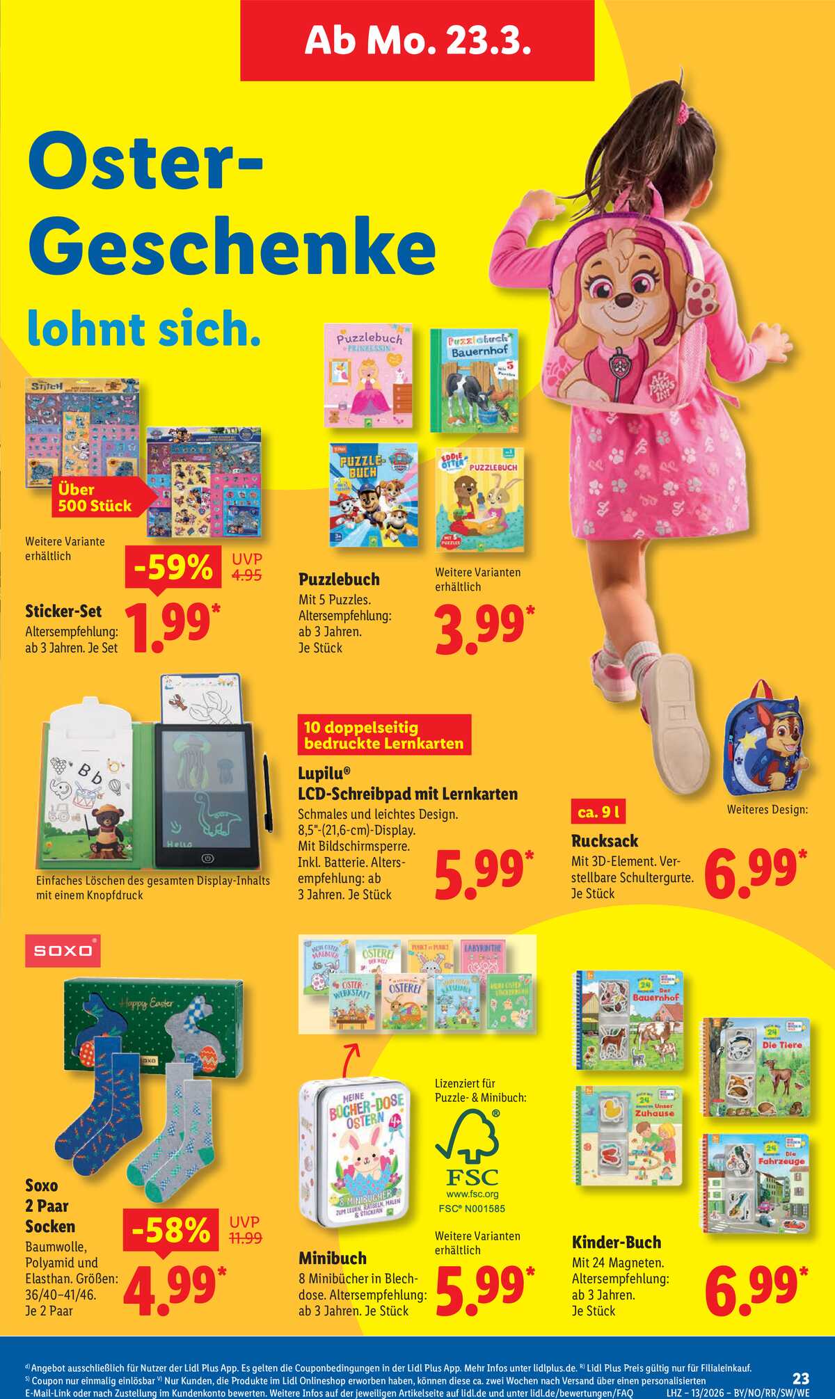 Leták Lidl Německo 23.3.-28.3.2026 strana 41