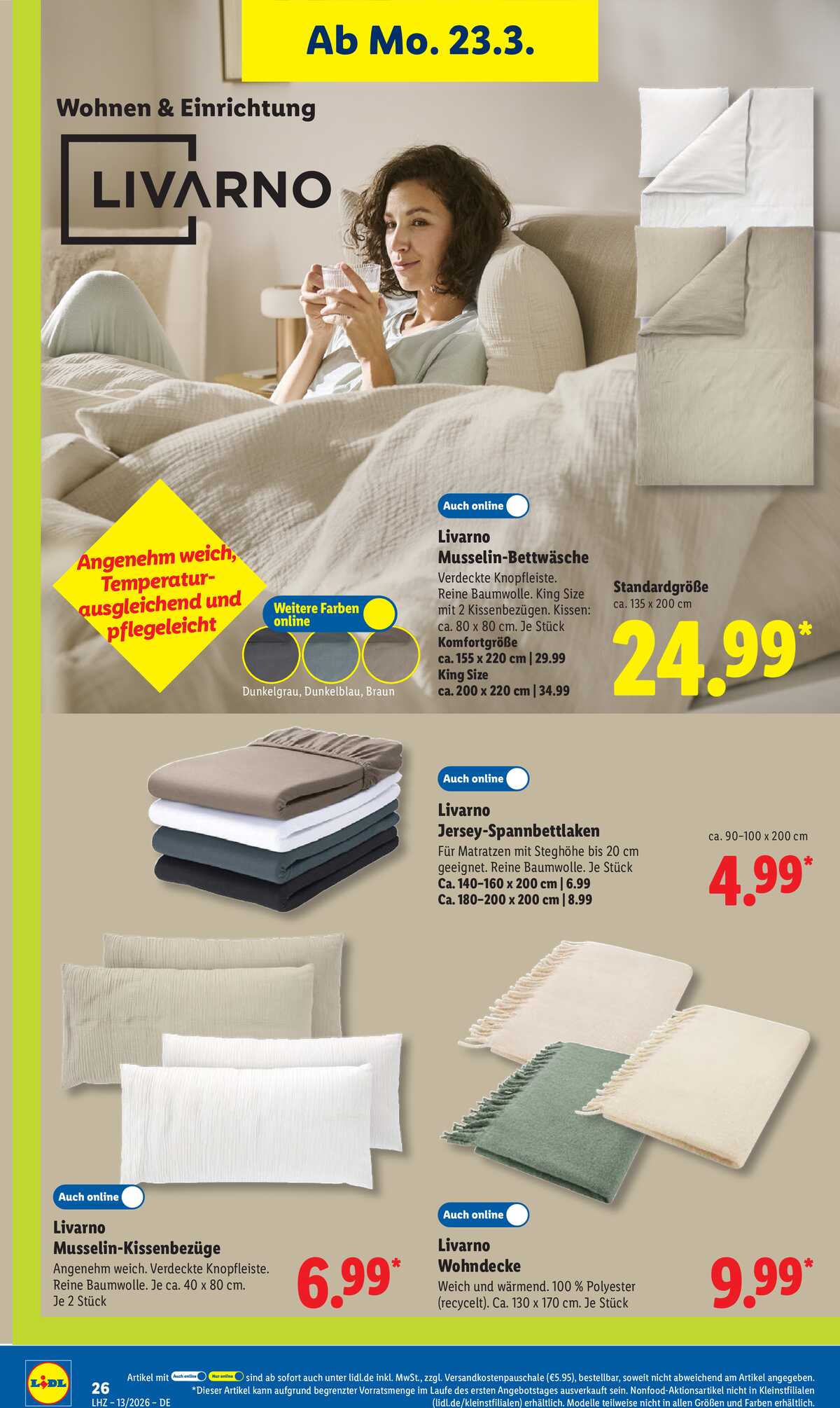 Leták Lidl Německo 23.3.-28.3.2026 strana 46