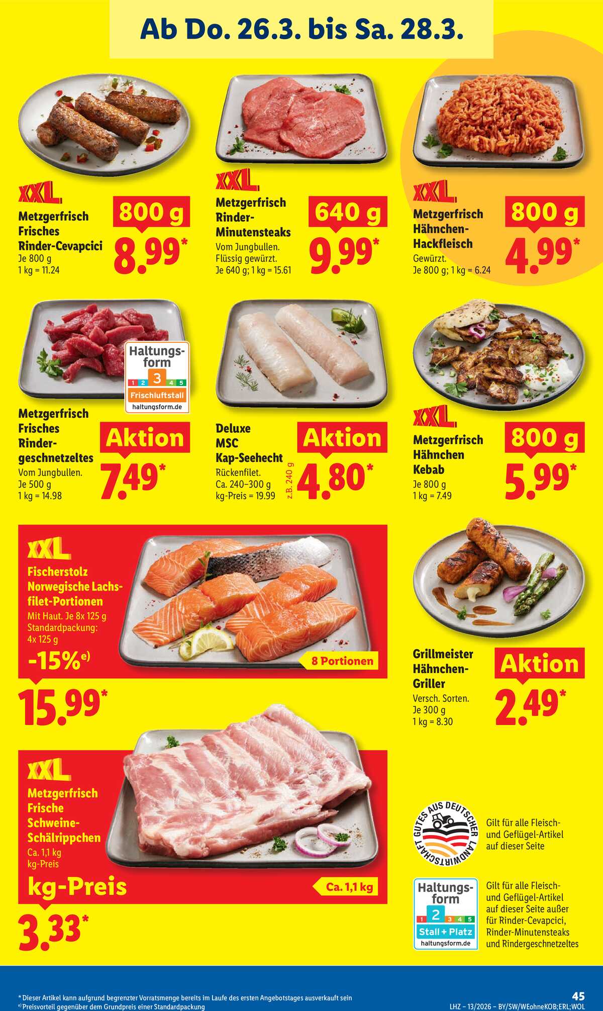 Leták Lidl Německo 23.3.-28.3.2026 strana 67