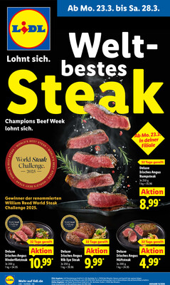 Leták Lidl Německo 23.3.-28.3.2026