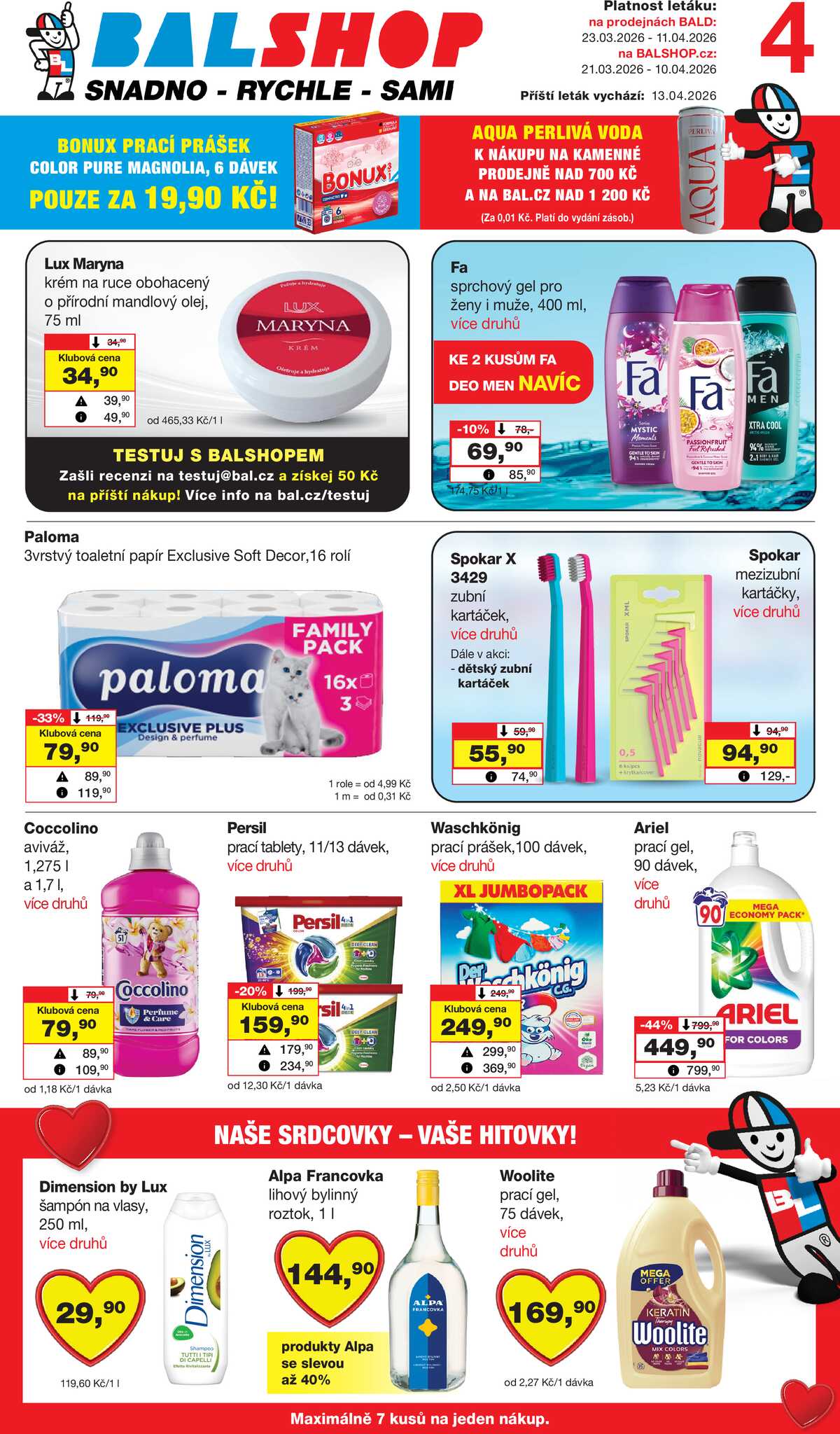 Barvy a laky drogerie od 21.3. do 10.4.2026 strana 1