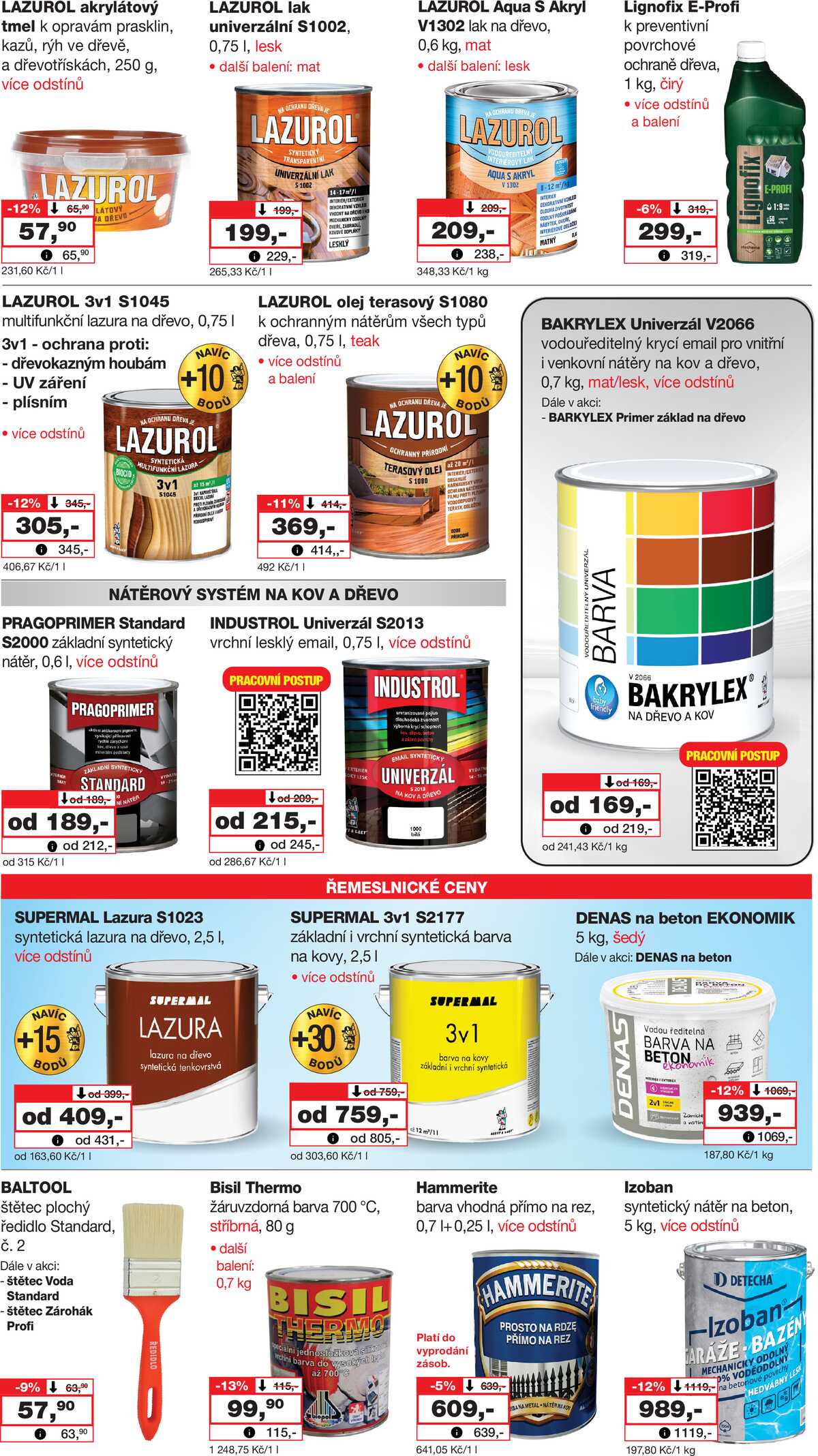 Barvy a laky drogerie od 21.3. do 10.4.2026 strana 6