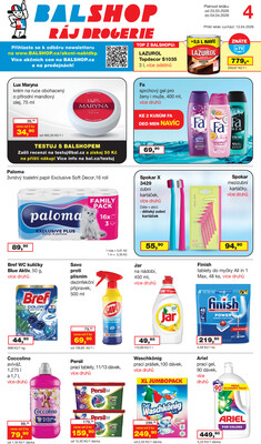 Ráj drogerie letáky