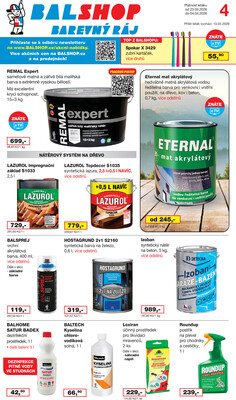 Barevný ráj letáky