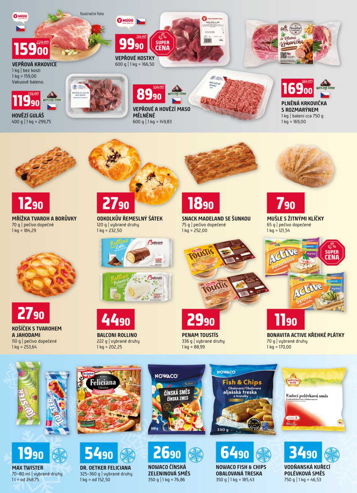 Terno Třeboň, Týn n. Vlt., Bechyně, Trhové Sviny, Hradec Králové, Zlín, Český Krumlov, Prachatice, Jihlava, Strakonice, Tábor od 25.3. do 31.3.2026 strana 3