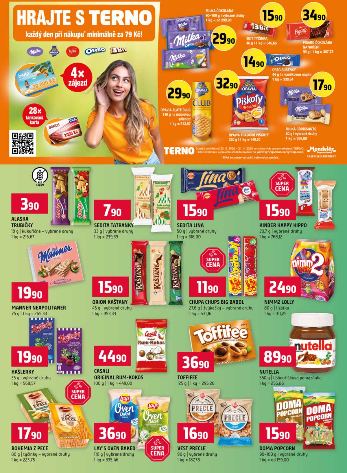 Terno Třeboň, Týn n. Vlt., Bechyně, Trhové Sviny, Hradec Králové, Zlín, Český Krumlov, Prachatice, Jihlava, Strakonice, Tábor od 25.3. do 31.3.2026 strana 8