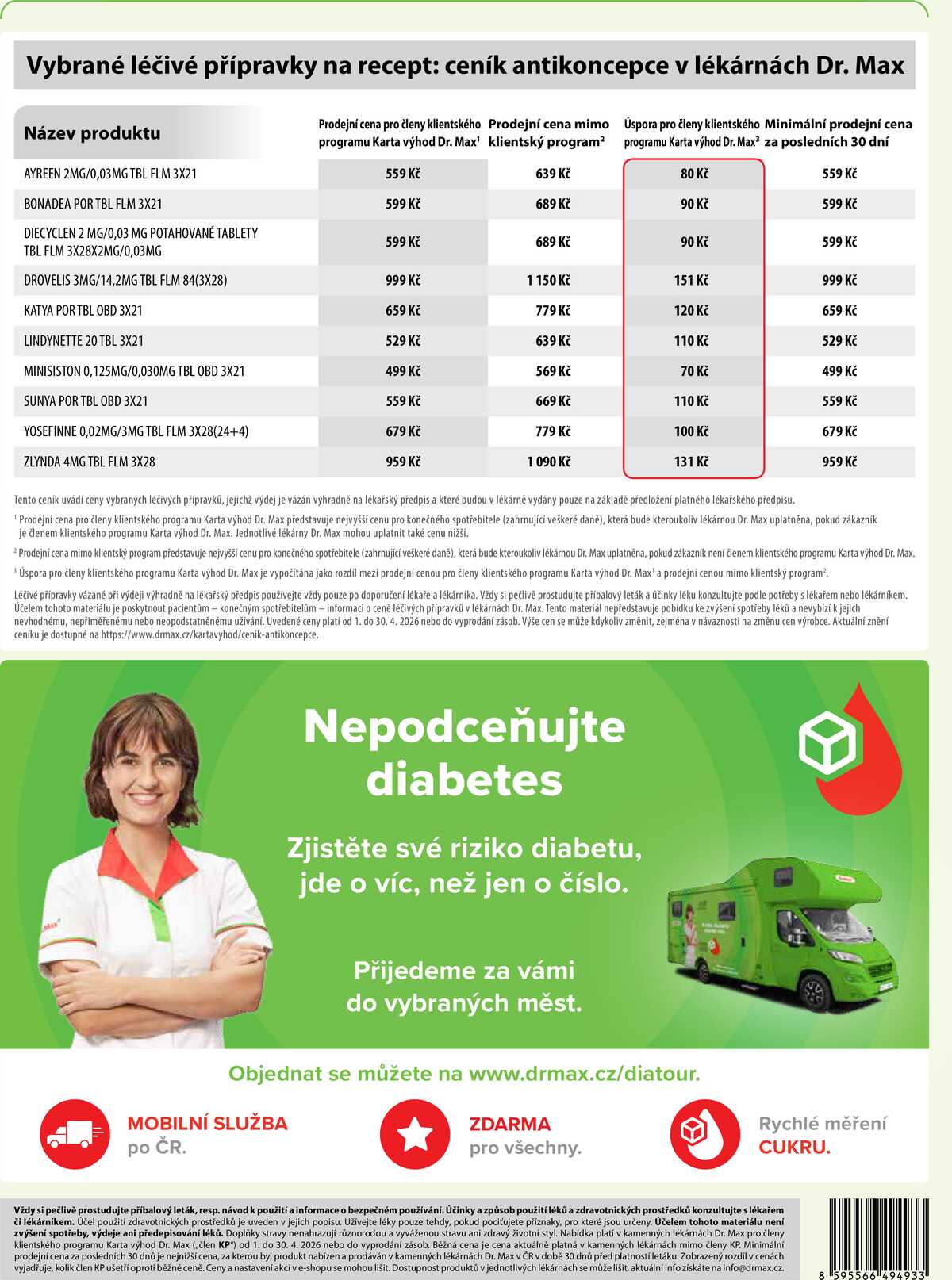 Dr.Max od 1.4. do 30.4.2026 strana 16