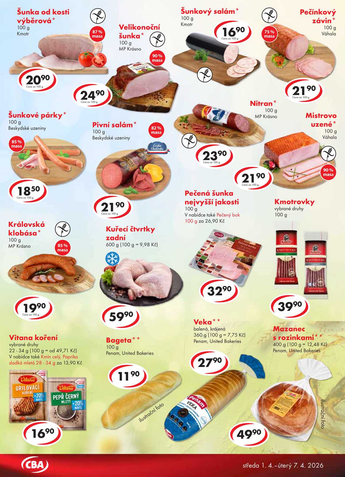 CBA Premium od 1.4. do 7.4.2026 strana 3