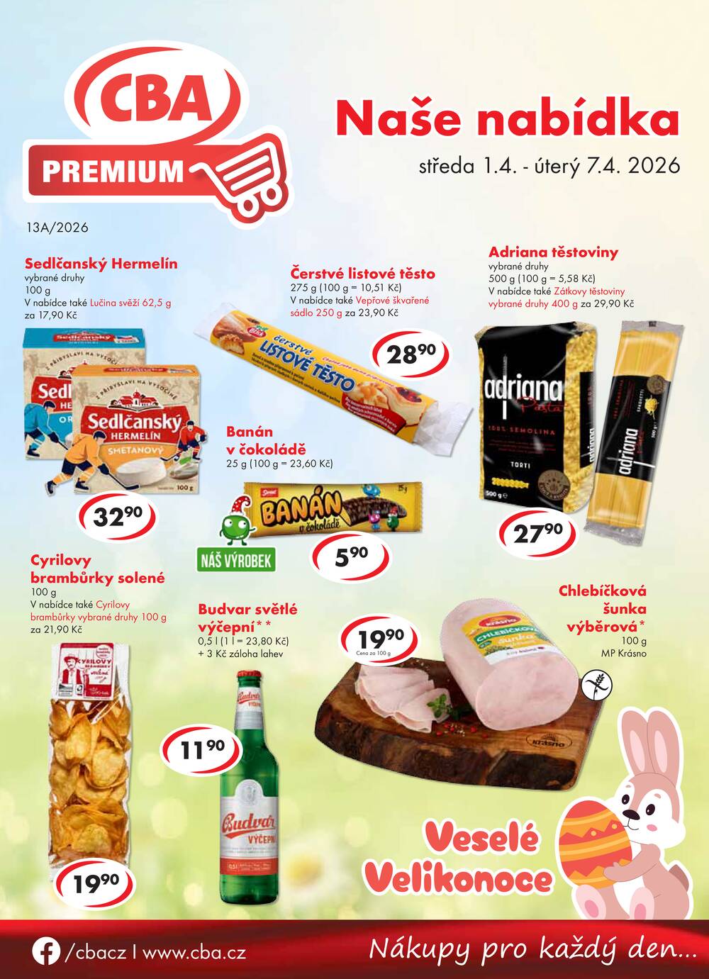 CBA Premium od 1.4. do 7.4.2026