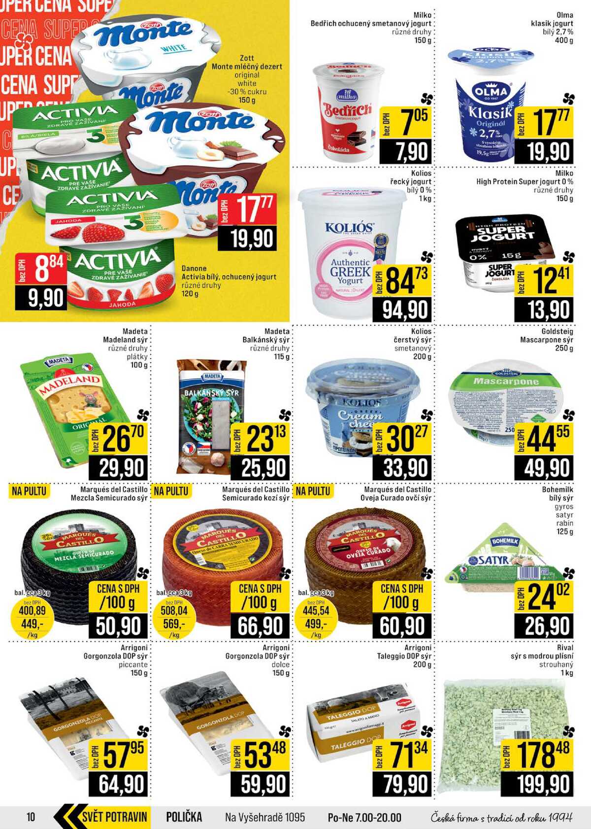 JIP Cash & Carry Brno, Praha, Ostrava, Jilemnice, Pardubice, Ostrava, Karlovy Vary, Olomouc a Zlín od 18.3. do 24.3.2026 strana 10