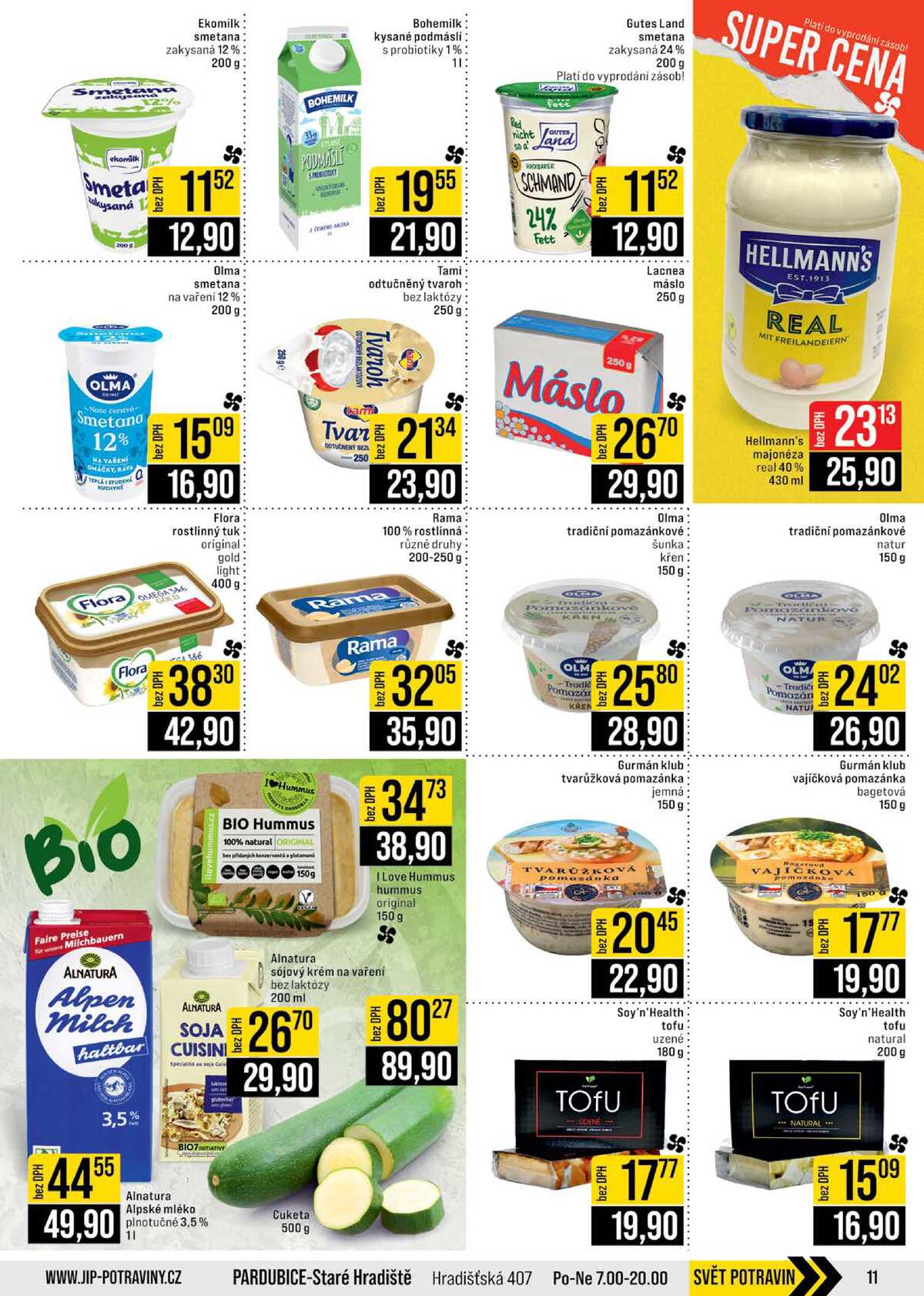 JIP Cash & Carry Brno, Praha, Ostrava, Jilemnice, Pardubice, Ostrava, Karlovy Vary, Olomouc a Zlín od 18.3. do 24.3.2026 strana 11