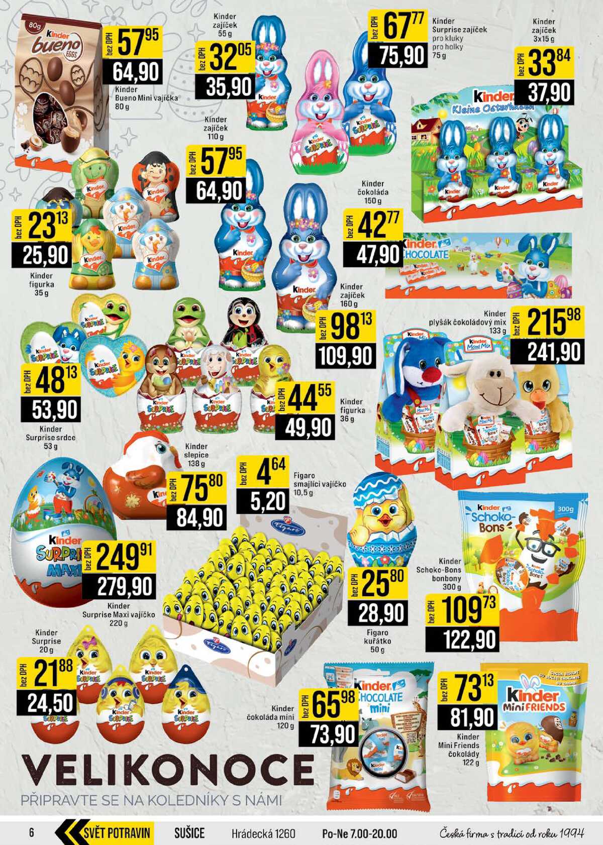 JIP Cash & Carry České Budějovice, Most, Náchod, Polička, Sušice a Svoboda nad Úpou od 18.3. do 24.3.2026 strana 6