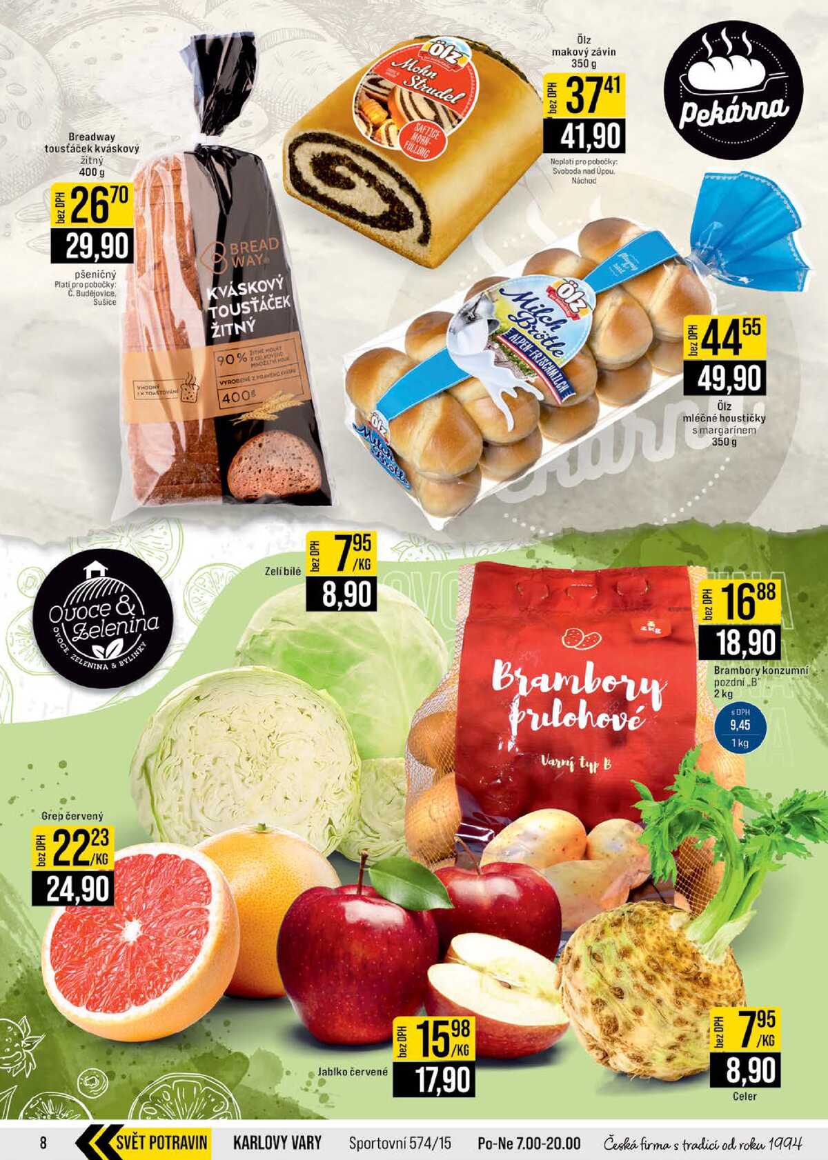 JIP Cash & Carry České Budějovice, Most, Náchod, Polička, Sušice a Svoboda nad Úpou od 18.3. do 24.3.2026 strana 8