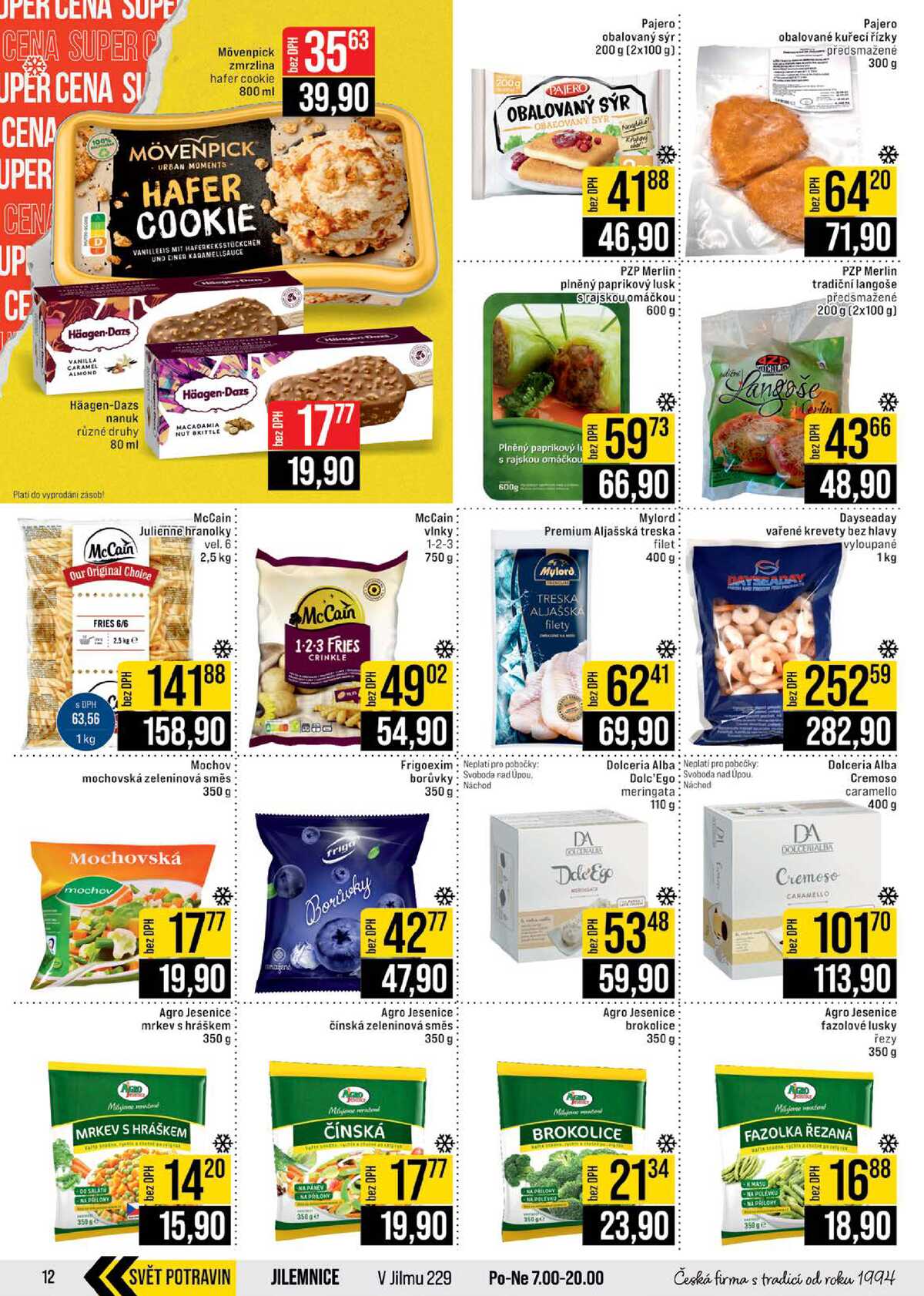 JIP Cash & Carry České Budějovice, Most, Náchod, Polička, Sušice a Svoboda nad Úpou od 18.3. do 24.3.2026 strana 12