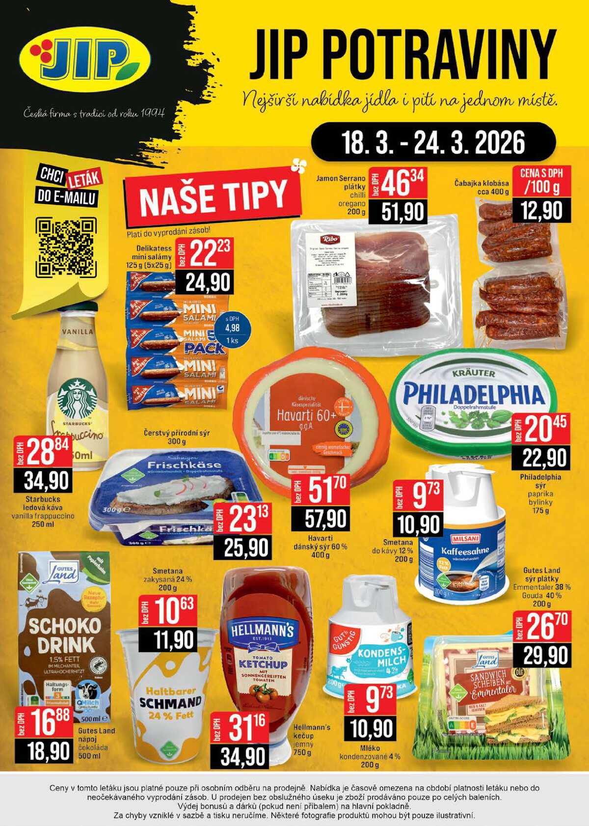 JIP Cash & Carry České Budějovice, Most, Náchod, Polička, Sušice a Svoboda nad Úpou od 18.3. do 24.3.2026 strana 24