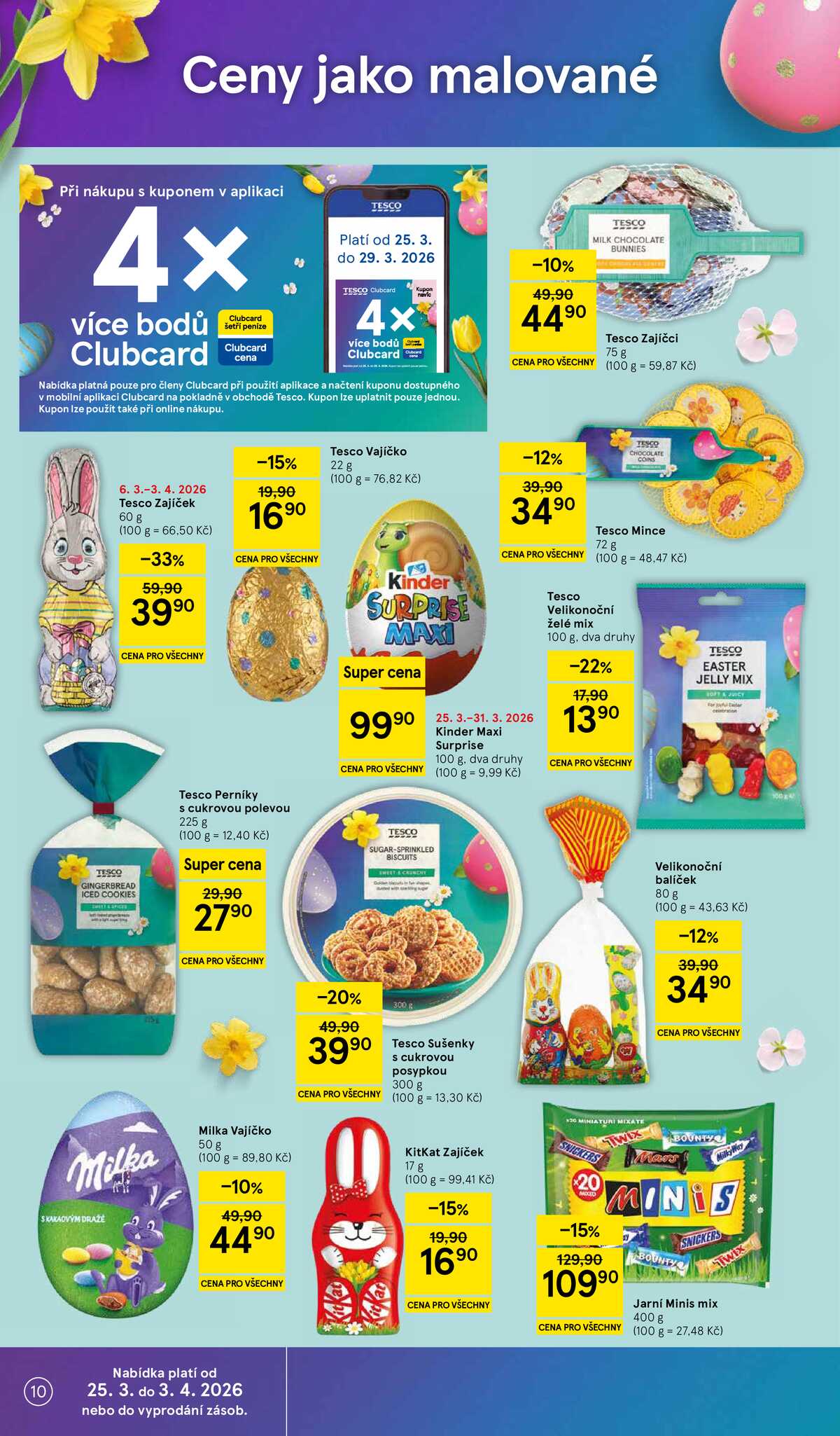 Tesco supermarkety od 25.3. do 30.3.2026 strana 10