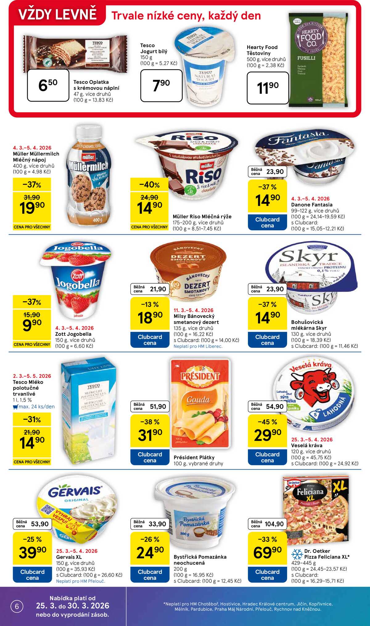 Tesco malé hypermarkety od 25.3. do 30.3.2026 strana 6