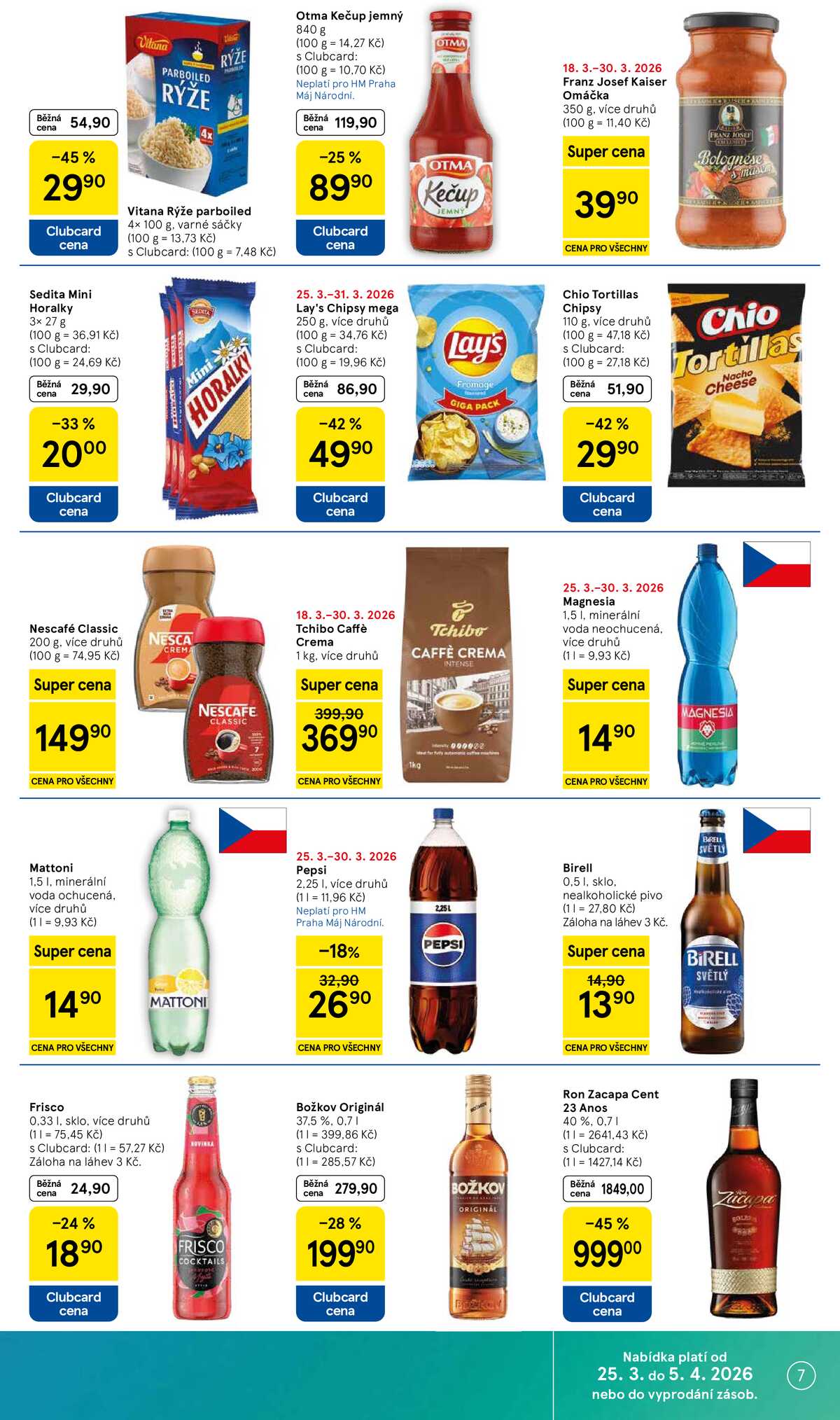 Tesco malé hypermarkety od 25.3. do 30.3.2026 strana 7