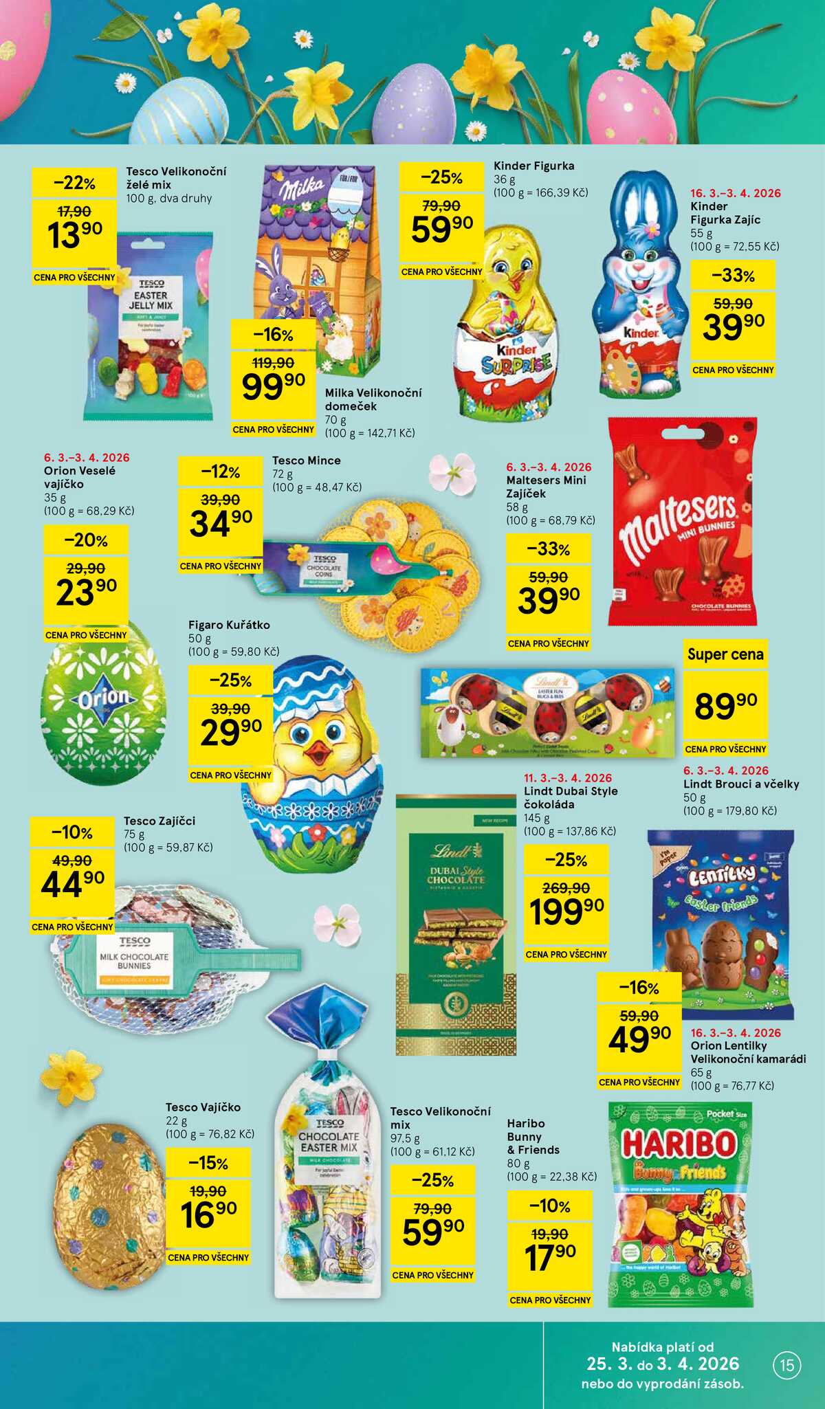 Tesco malé hypermarkety od 25.3. do 30.3.2026 strana 15