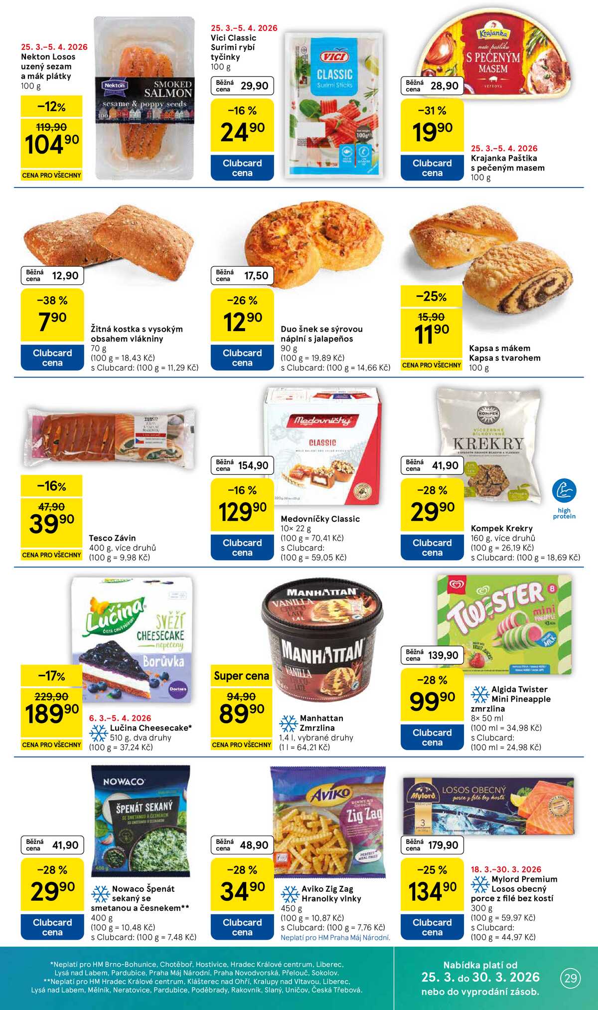 Tesco malé hypermarkety od 25.3. do 30.3.2026 strana 29