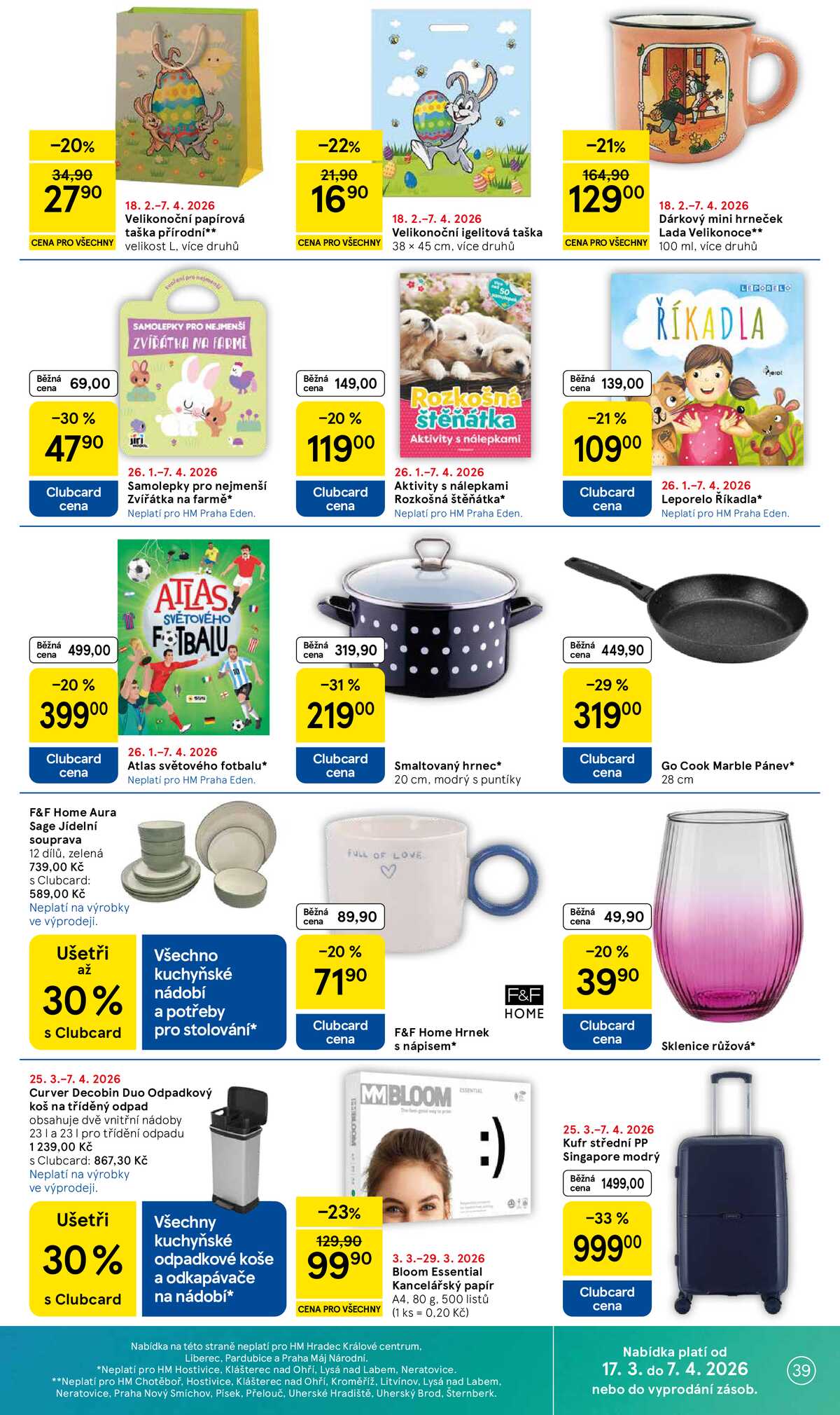 Tesco malé hypermarkety od 25.3. do 30.3.2026 strana 39