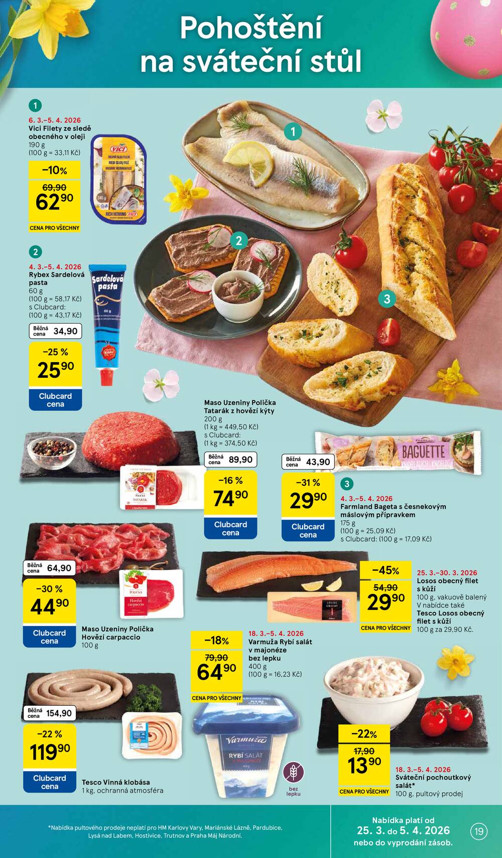 Tesco malé hypermarkety od 25.3. do 30.3.2026