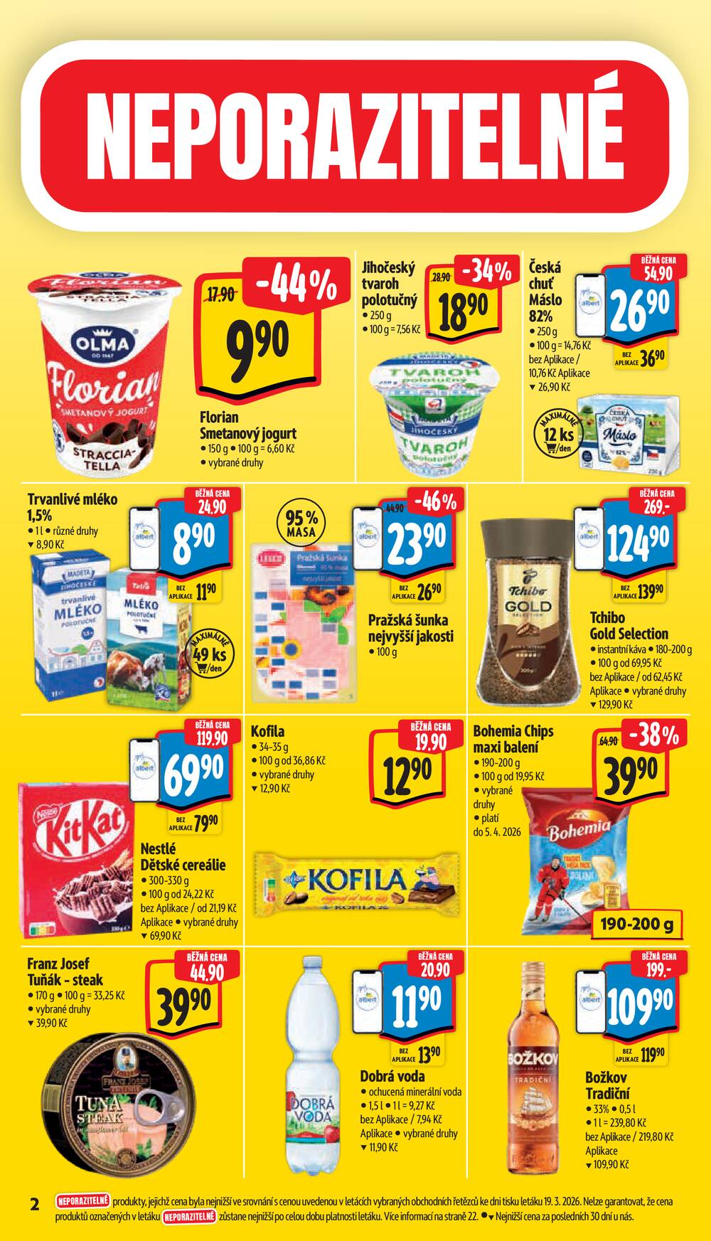 Leták Albert - Albert Supermarket od 25.3. do 31.3.2026 - strana 2