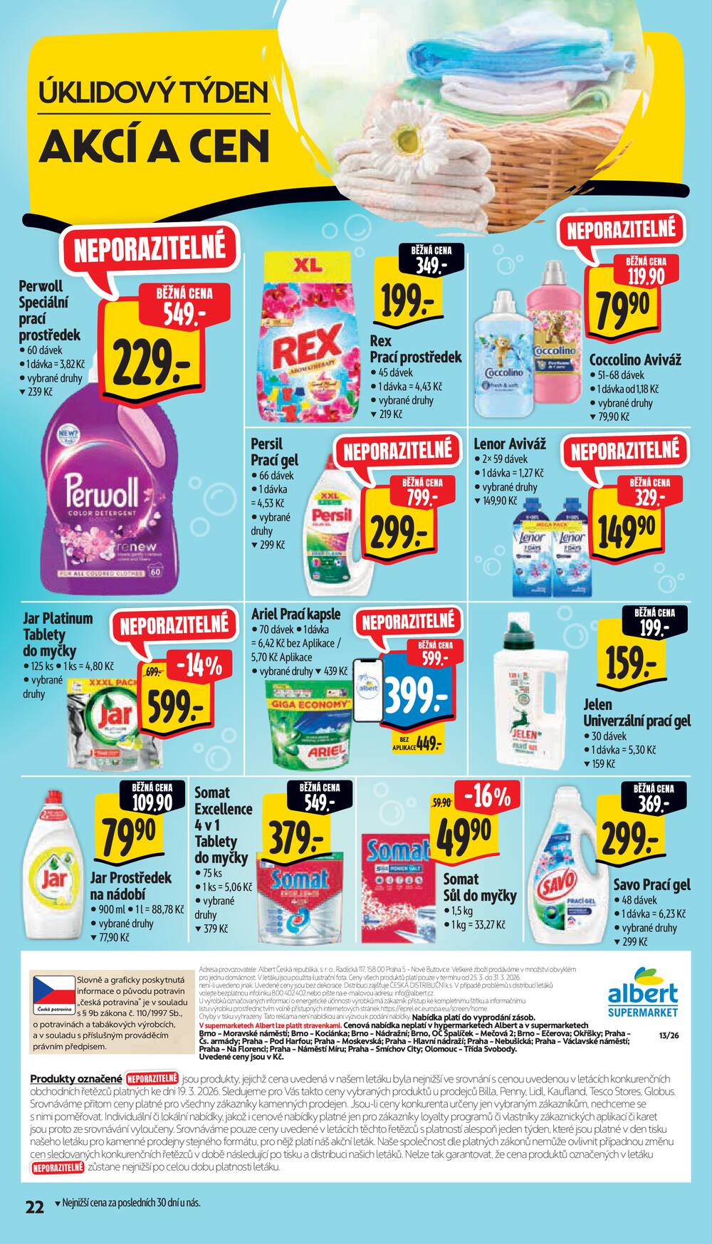 Albert Supermarket Jihomoravský od 25.3. do 31.3.2026