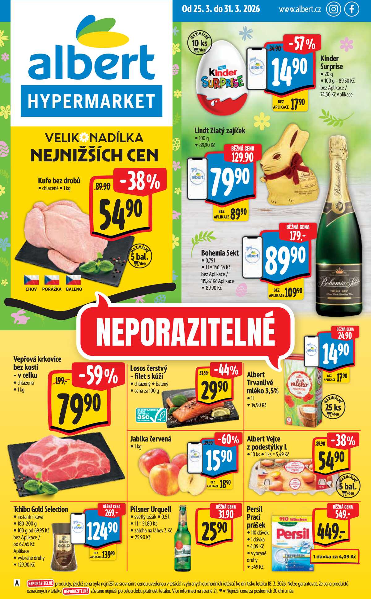Albert  Hypermarket od 25.3. do 31.3.2026 strana 1