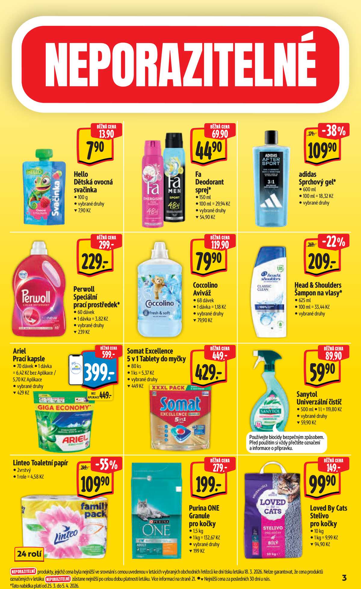 Albert  Hypermarket od 25.3. do 31.3.2026 strana 3