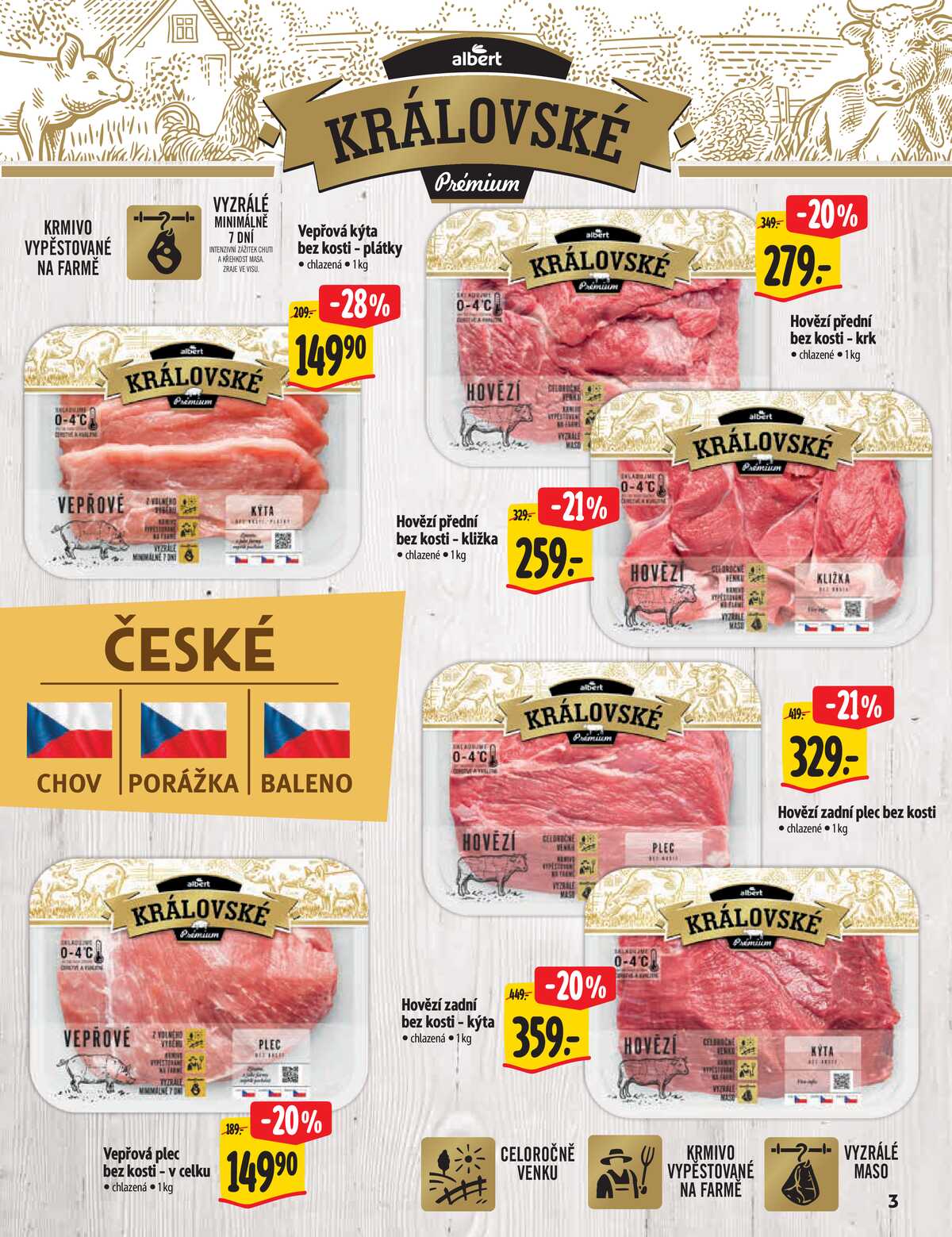 Albert  Hypermarket katalog Deli od 25.3. do 5.4.2026 strana 3