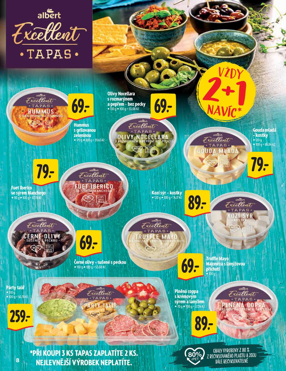 Albert  Hypermarket katalog Deli od 25.3. do 5.4.2026 strana 8