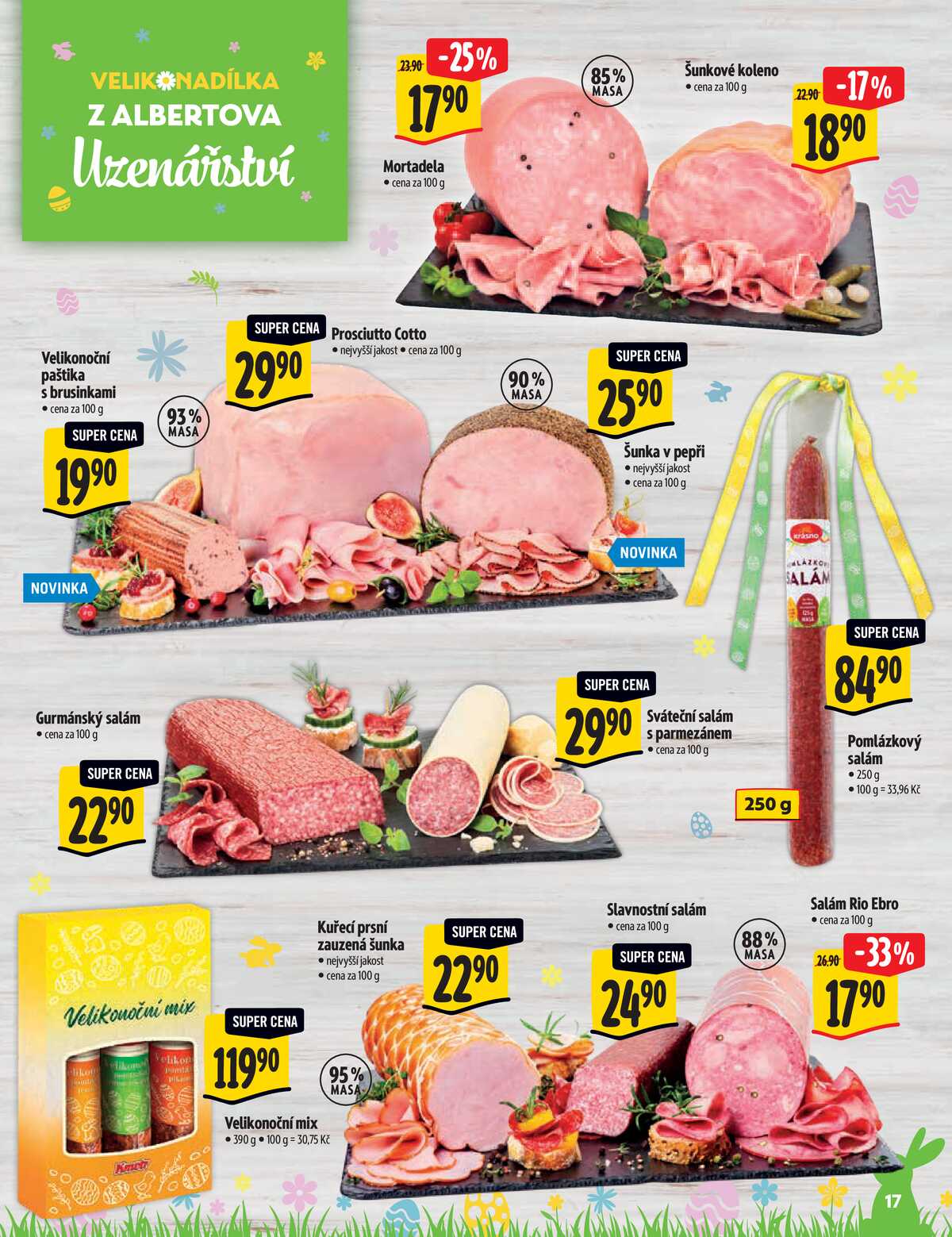 Albert  Hypermarket katalog Deli od 25.3. do 5.4.2026 strana 17