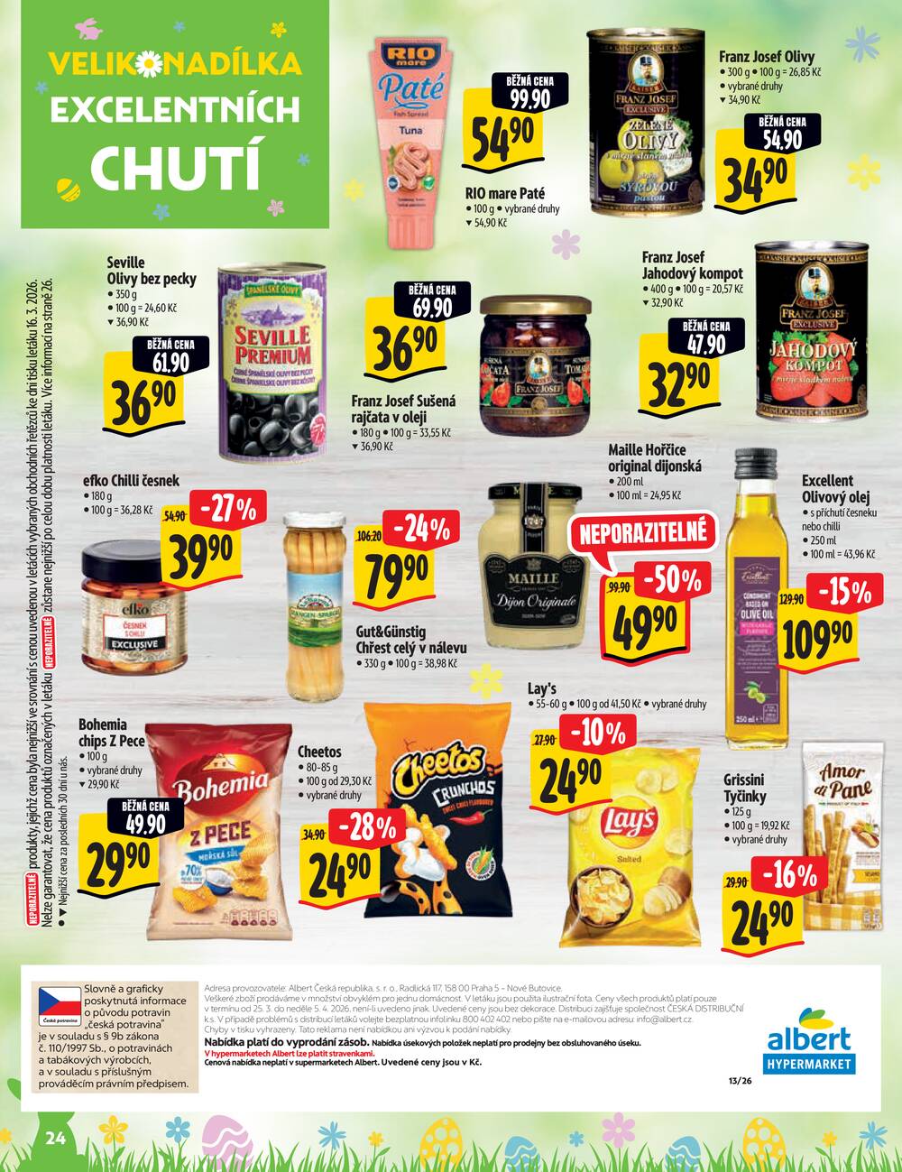 Albert  Hypermarket katalog Deli od 25.3. do 5.4.2026