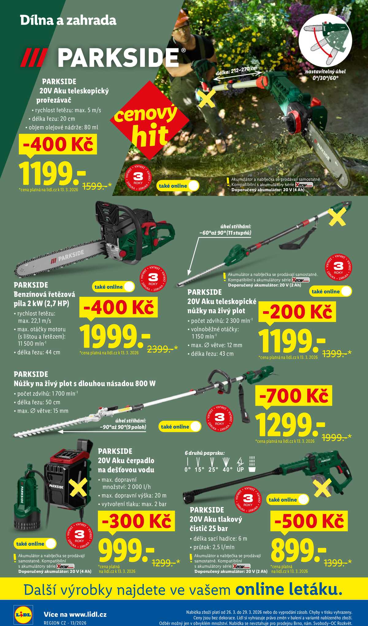 Lidl Spotřební zboží 23.3. - 29.3. strana 22