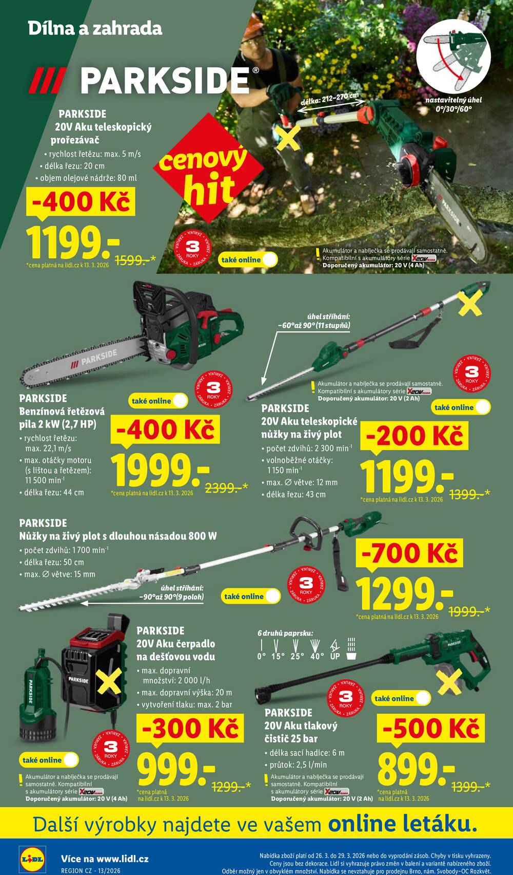 Lidl Čtvrtek od 26.3. do 29.3.2026